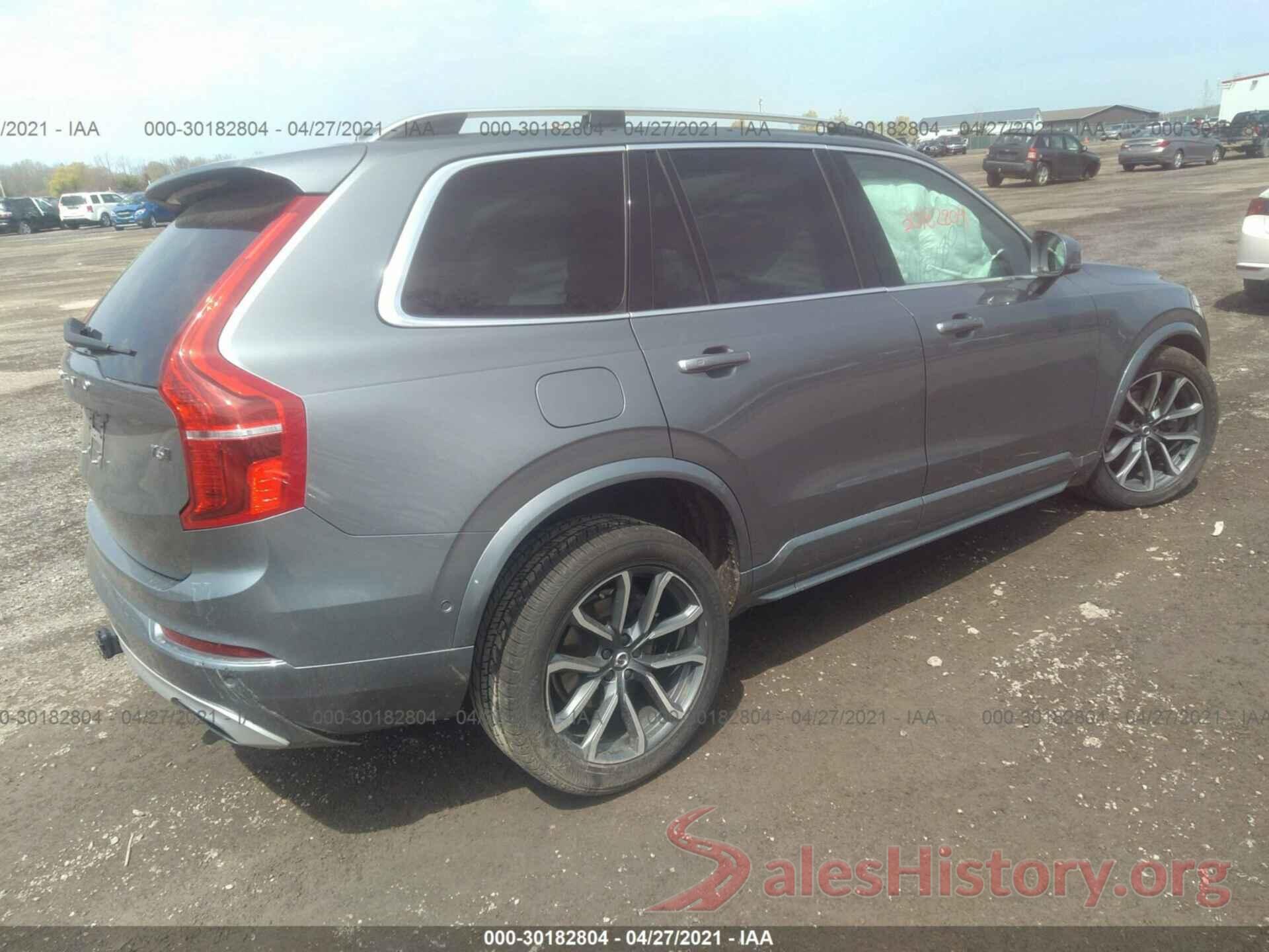 YV4A22PK5G1021297 2016 VOLVO XC90