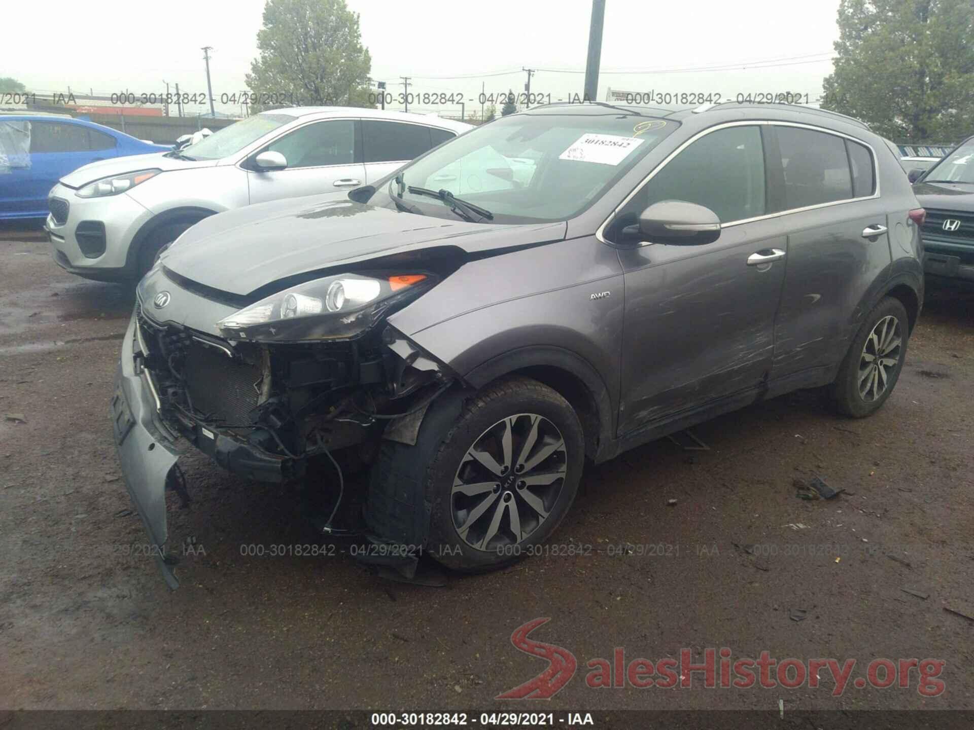 KNDPNCAC9H7128105 2017 KIA SPORTAGE