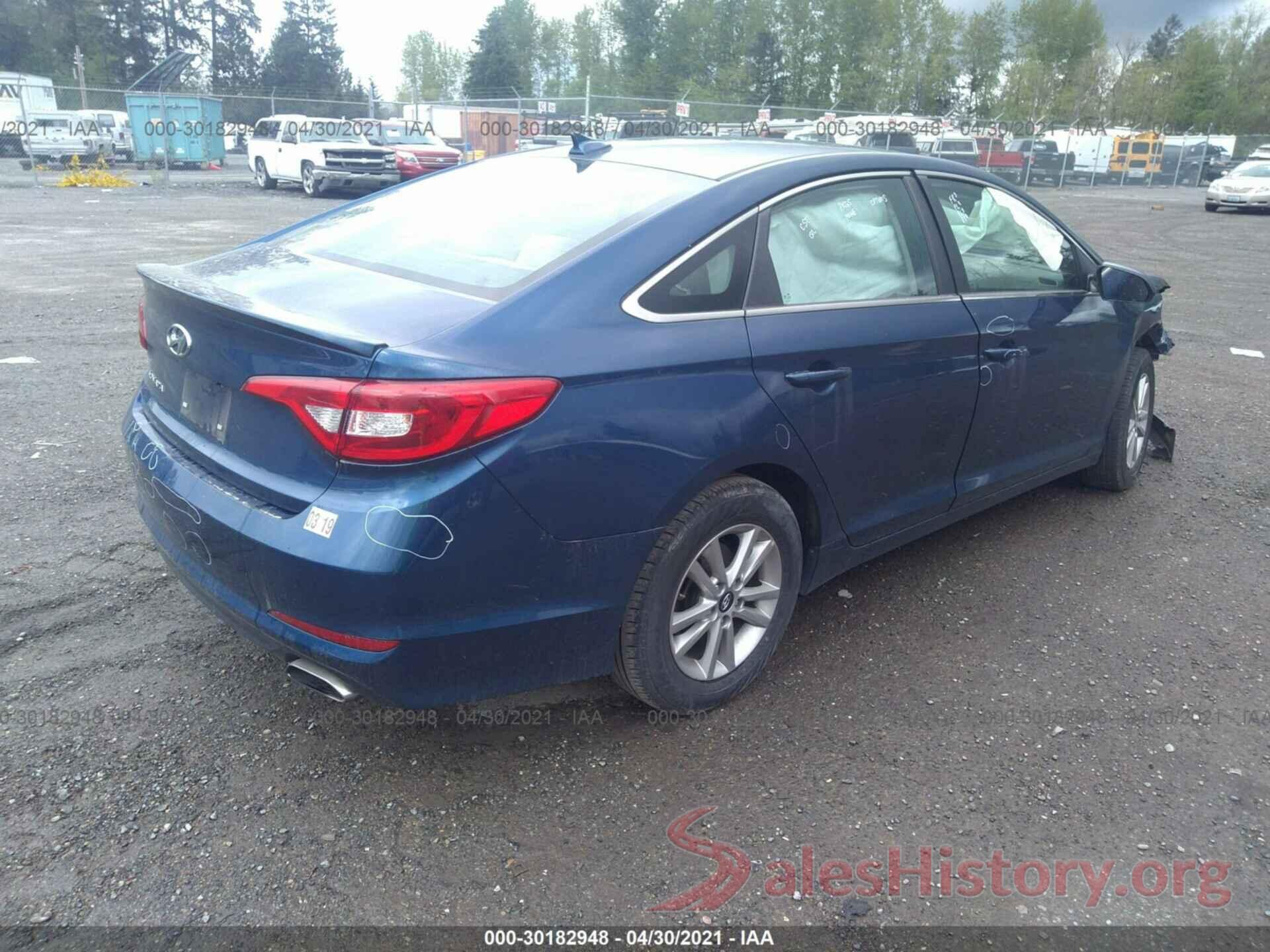 5NPE24AF9HH541430 2017 HYUNDAI SONATA