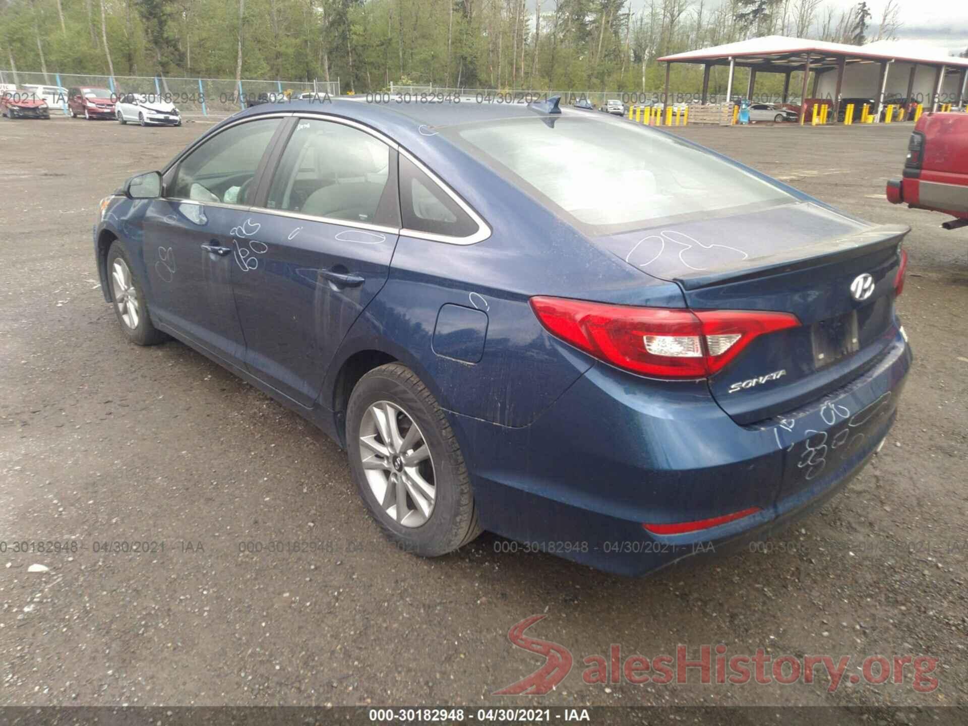 5NPE24AF9HH541430 2017 HYUNDAI SONATA