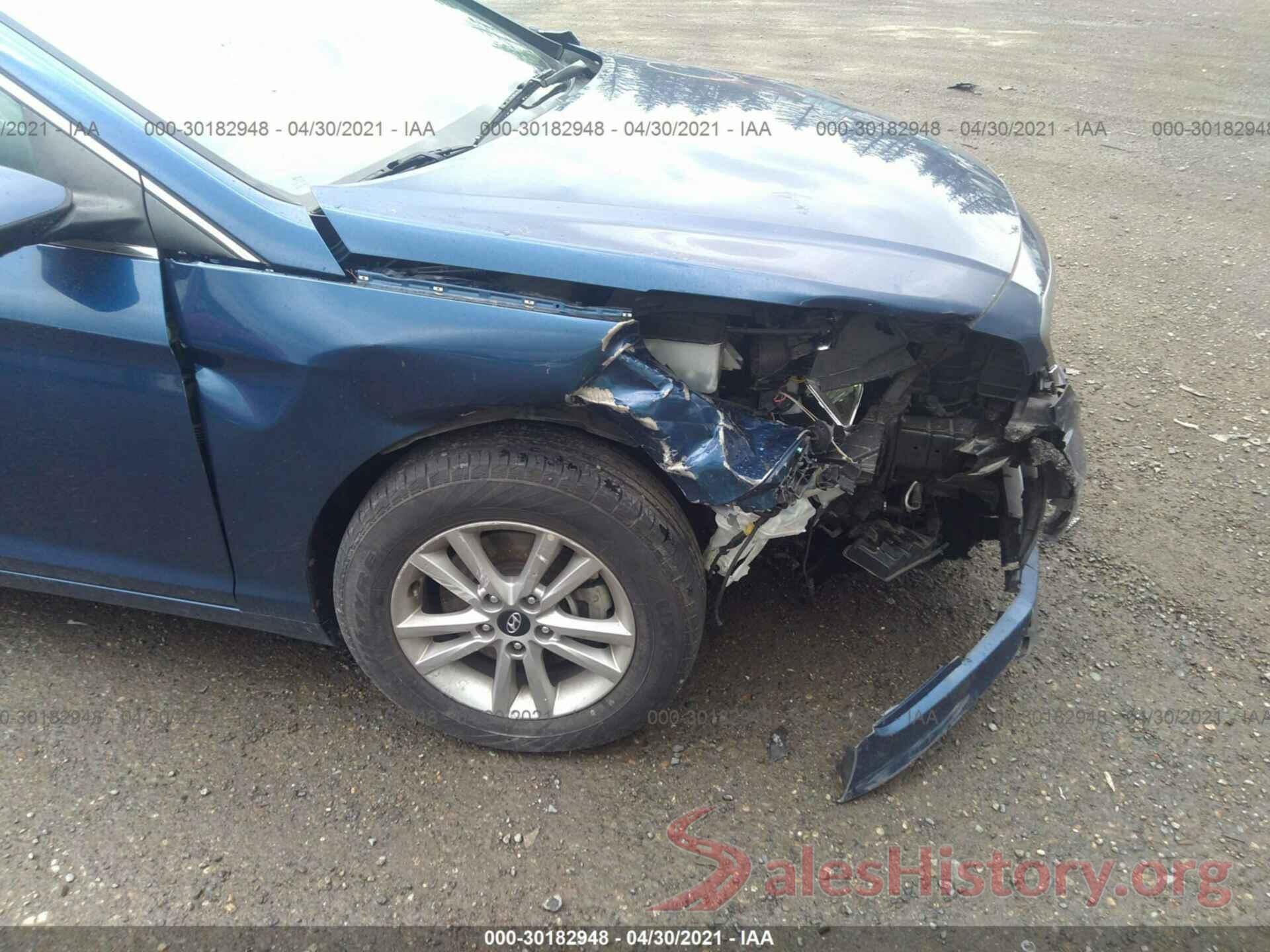 5NPE24AF9HH541430 2017 HYUNDAI SONATA