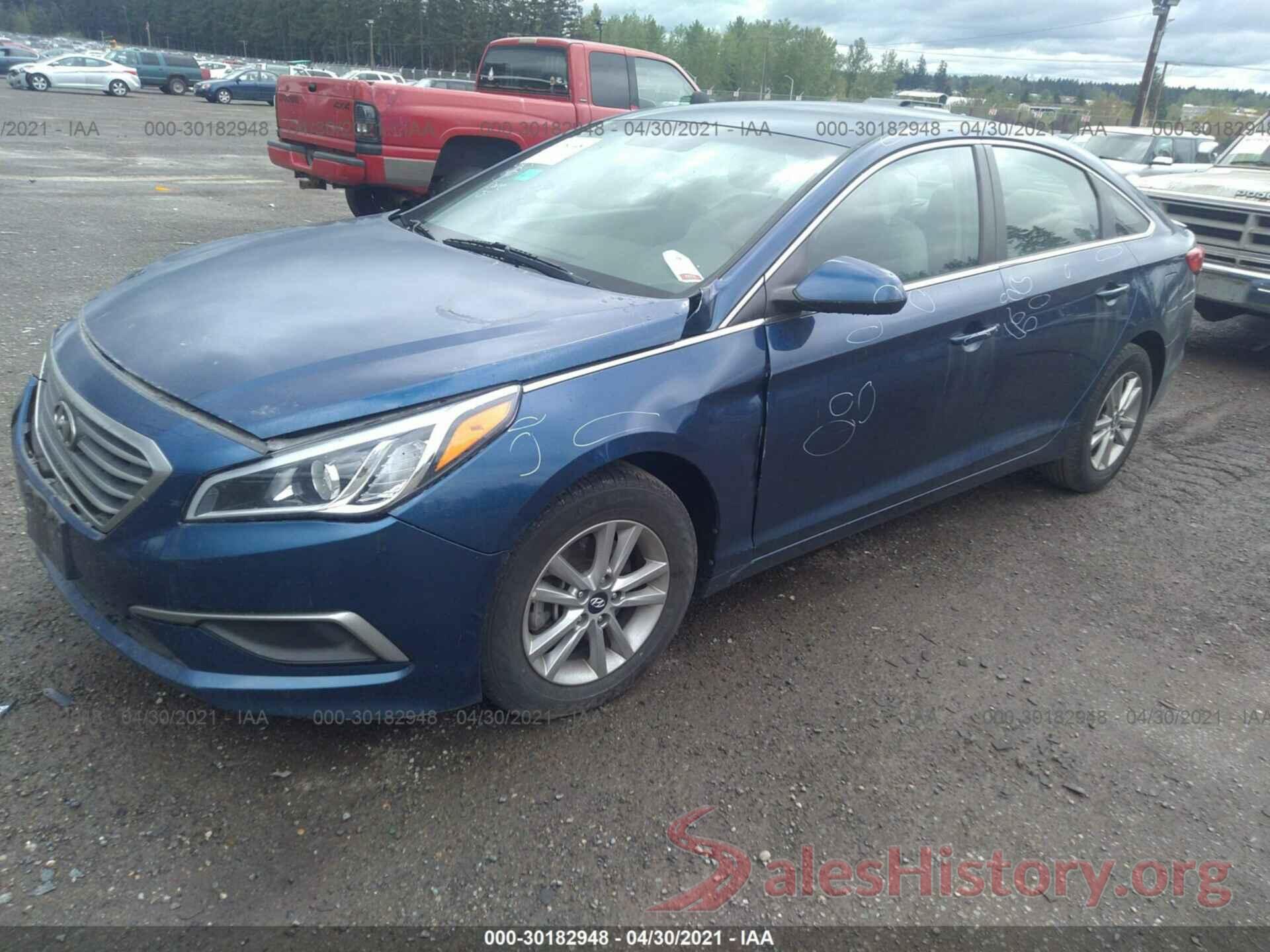 5NPE24AF9HH541430 2017 HYUNDAI SONATA