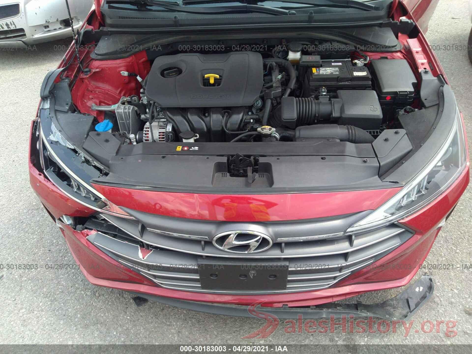 5NPD84LF9LH510999 2020 HYUNDAI ELANTRA