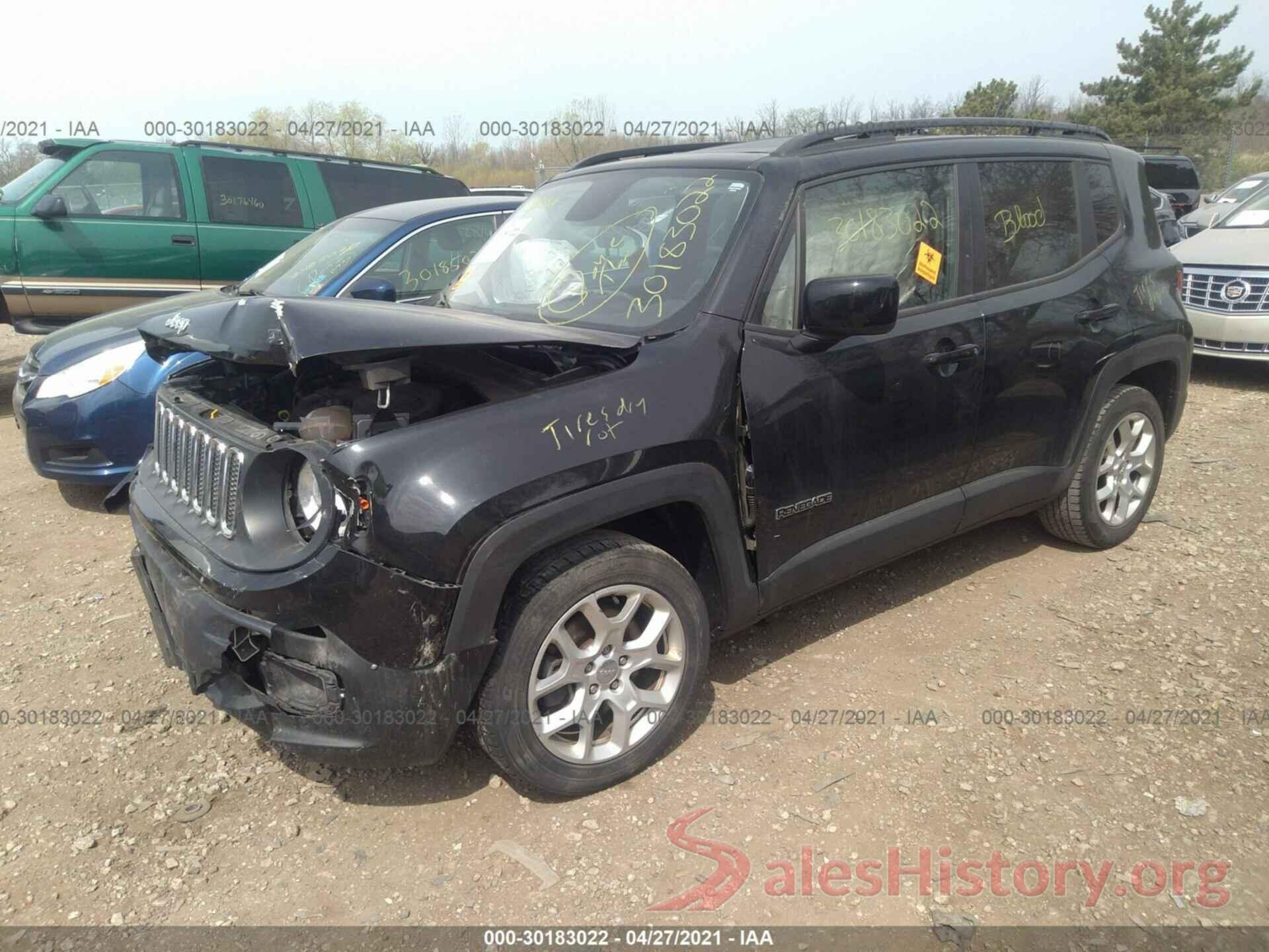 ZACCJABT5GPD63602 2016 JEEP RENEGADE