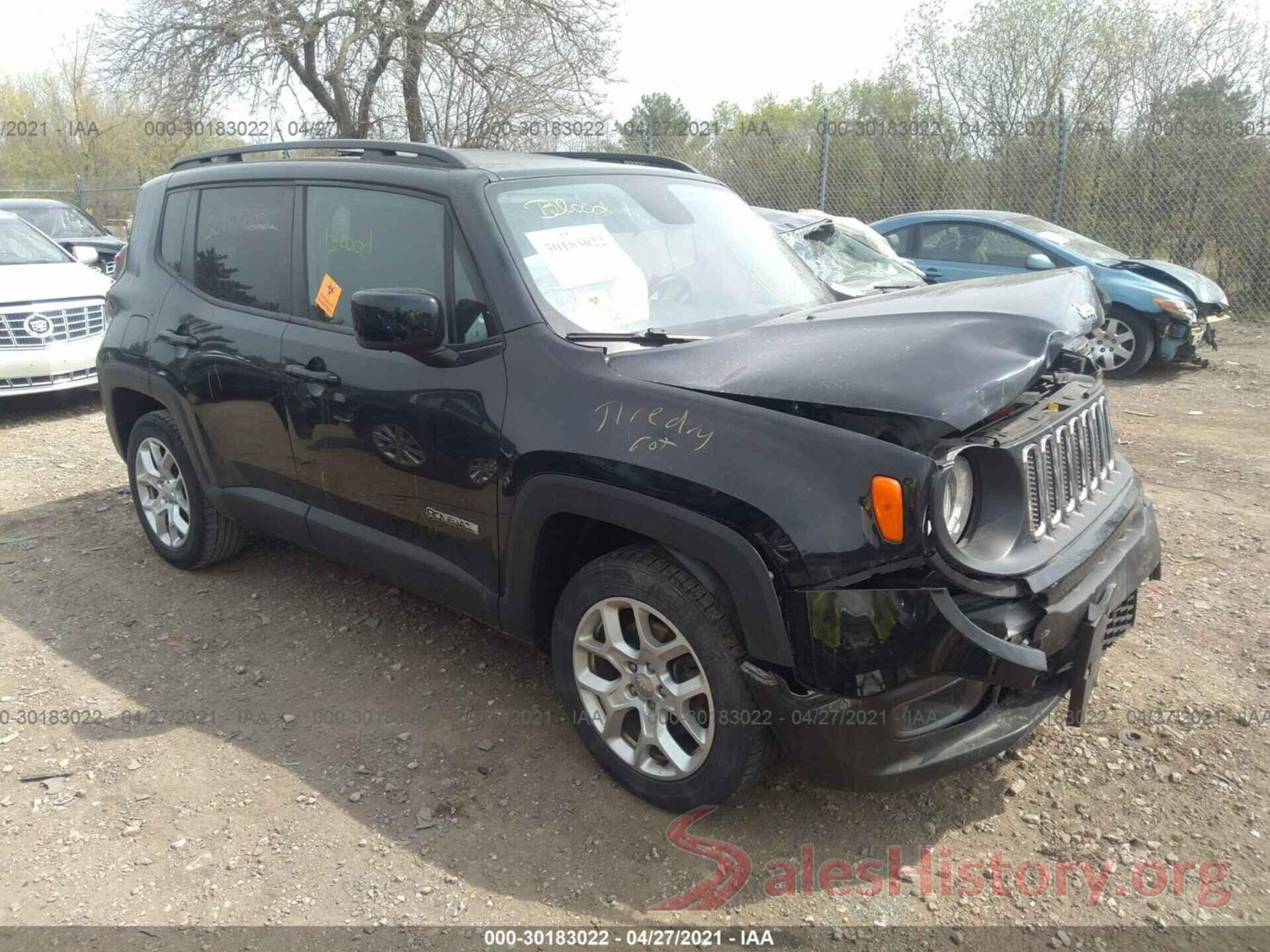 ZACCJABT5GPD63602 2016 JEEP RENEGADE