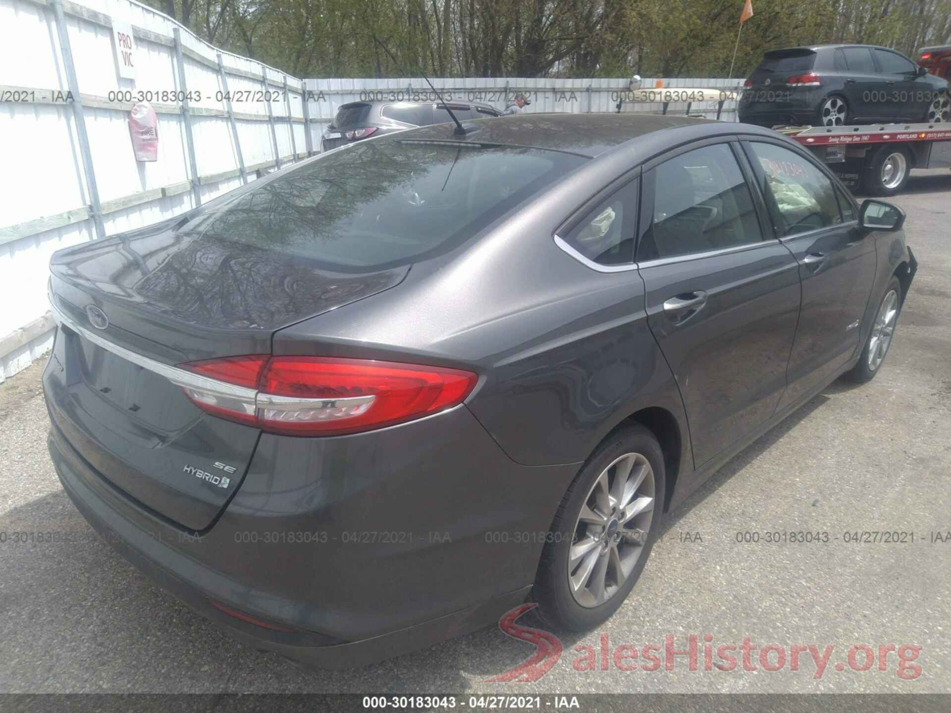 3FA6P0LU3HR237149 2017 FORD FUSION