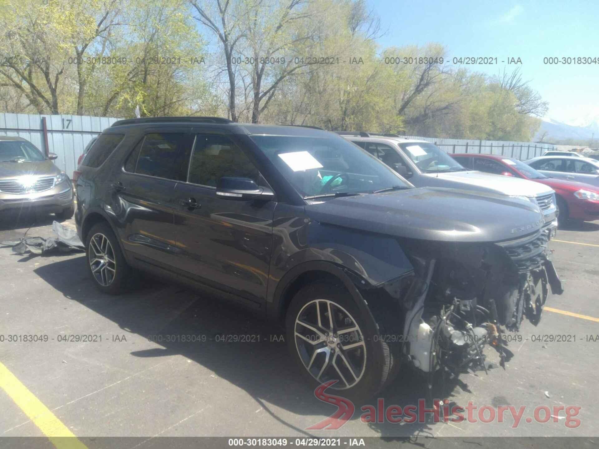 1FM5K8GT6GGD28342 2016 FORD EXPLORER