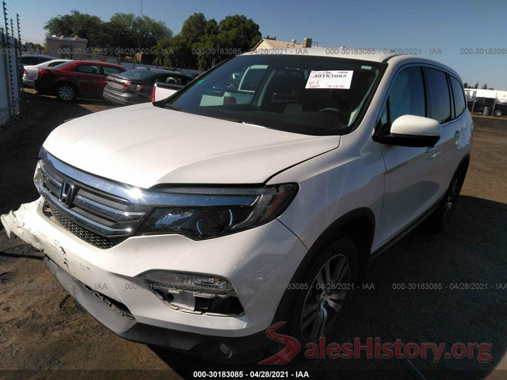 5FNYF5H32HB028229 2017 HONDA PILOT