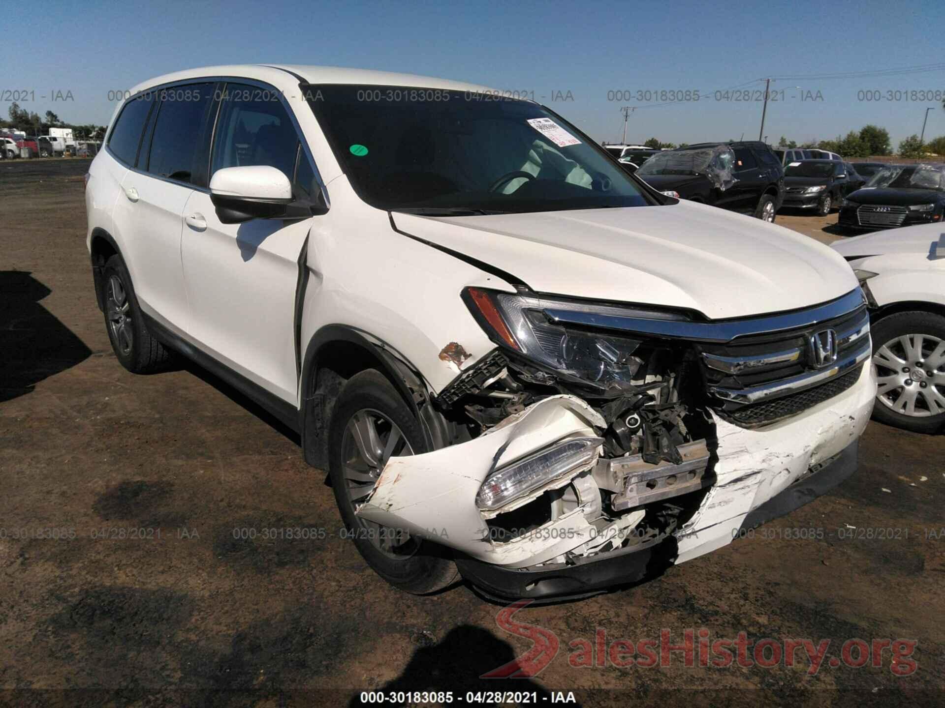 5FNYF5H32HB028229 2017 HONDA PILOT