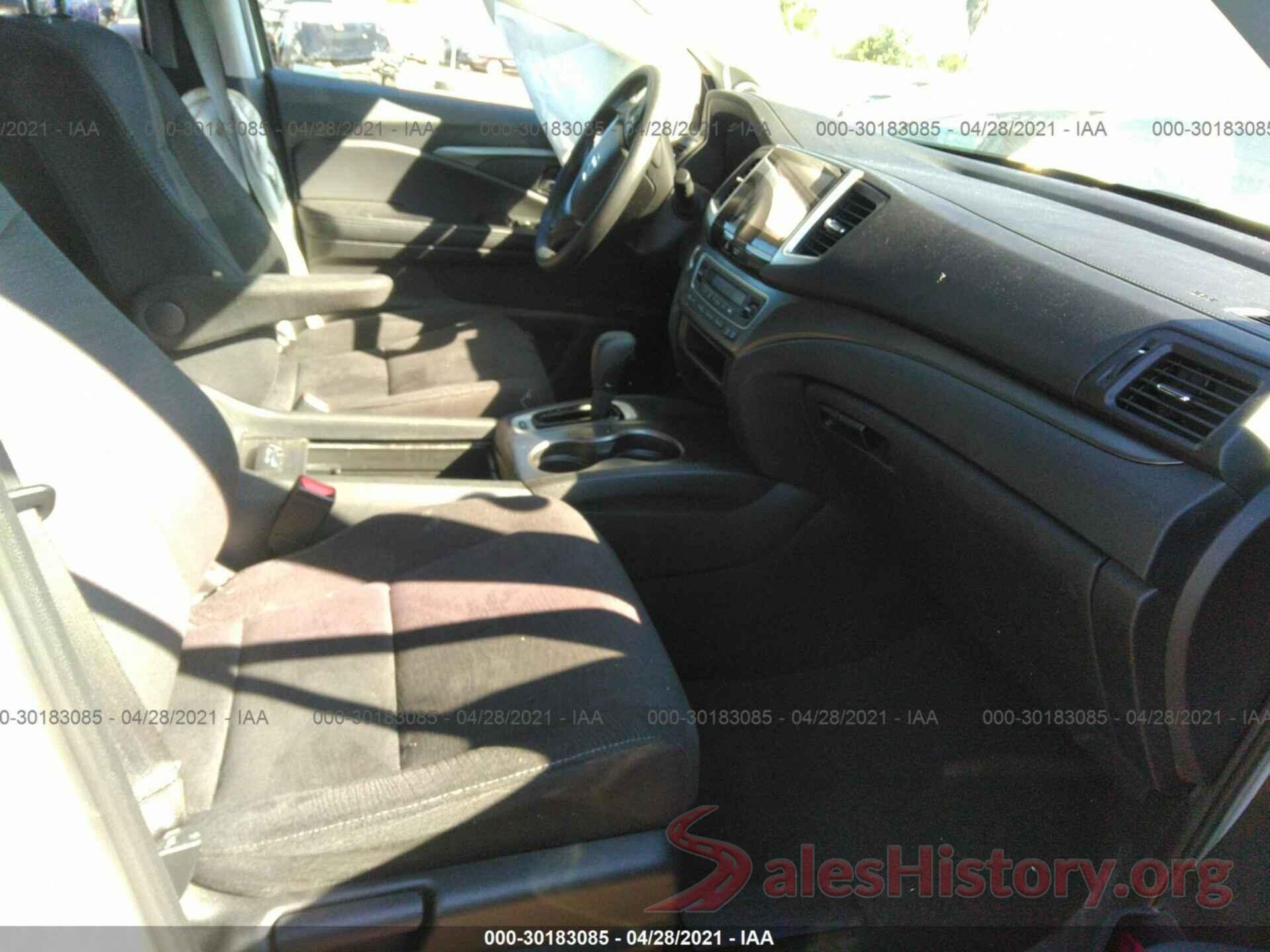 5FNYF5H32HB028229 2017 HONDA PILOT