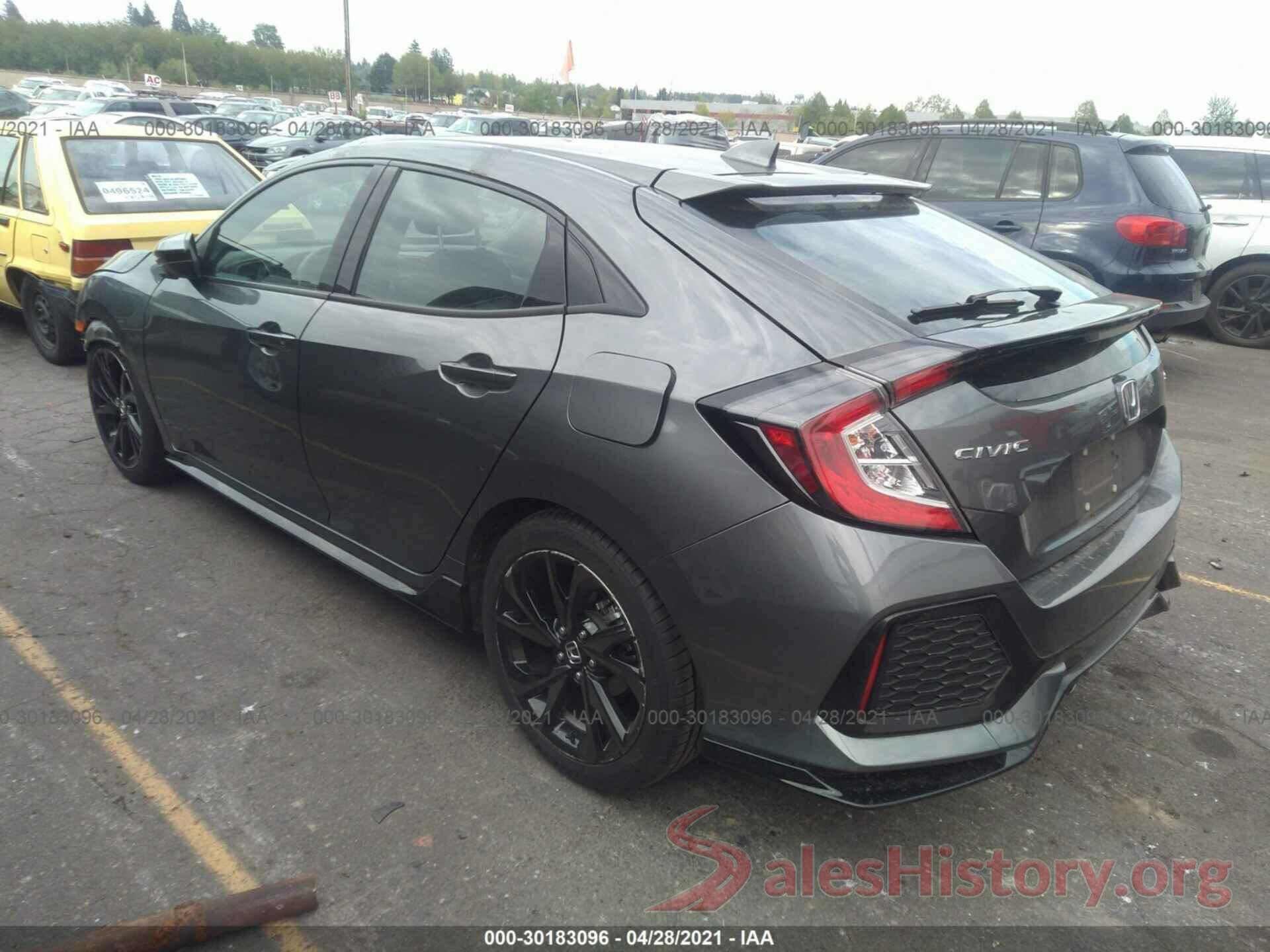 SHHFK7H49HU420050 2017 HONDA CIVIC HATCHBACK