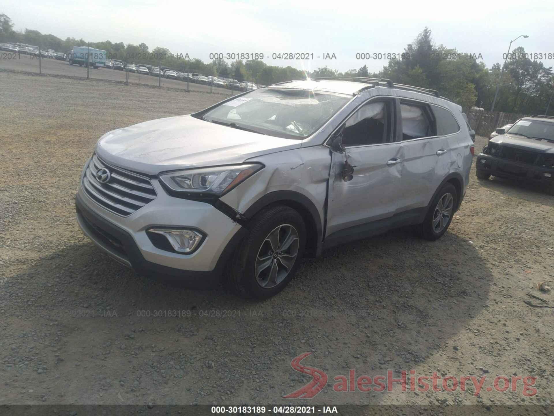 KM8SMDHF2GU142524 2016 HYUNDAI SANTA FE