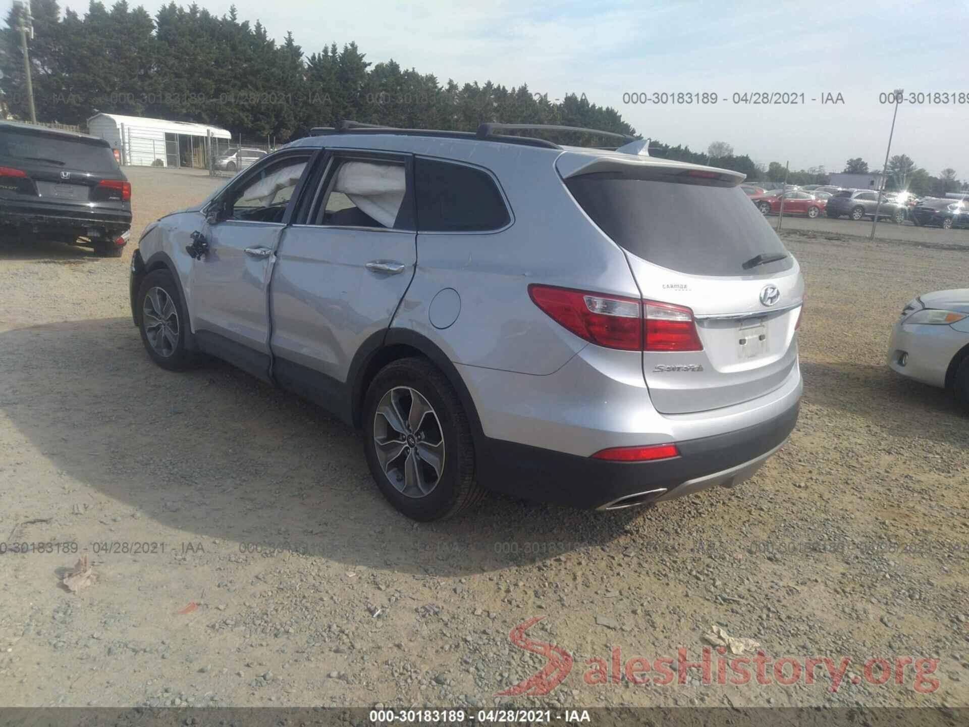 KM8SMDHF2GU142524 2016 HYUNDAI SANTA FE