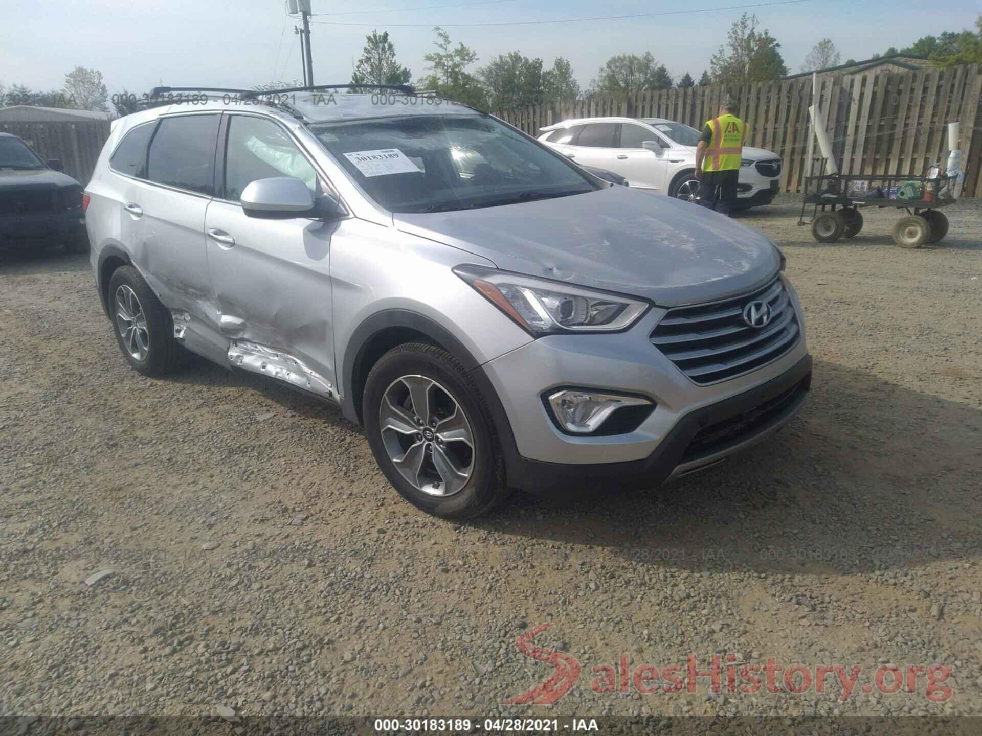 KM8SMDHF2GU142524 2016 HYUNDAI SANTA FE