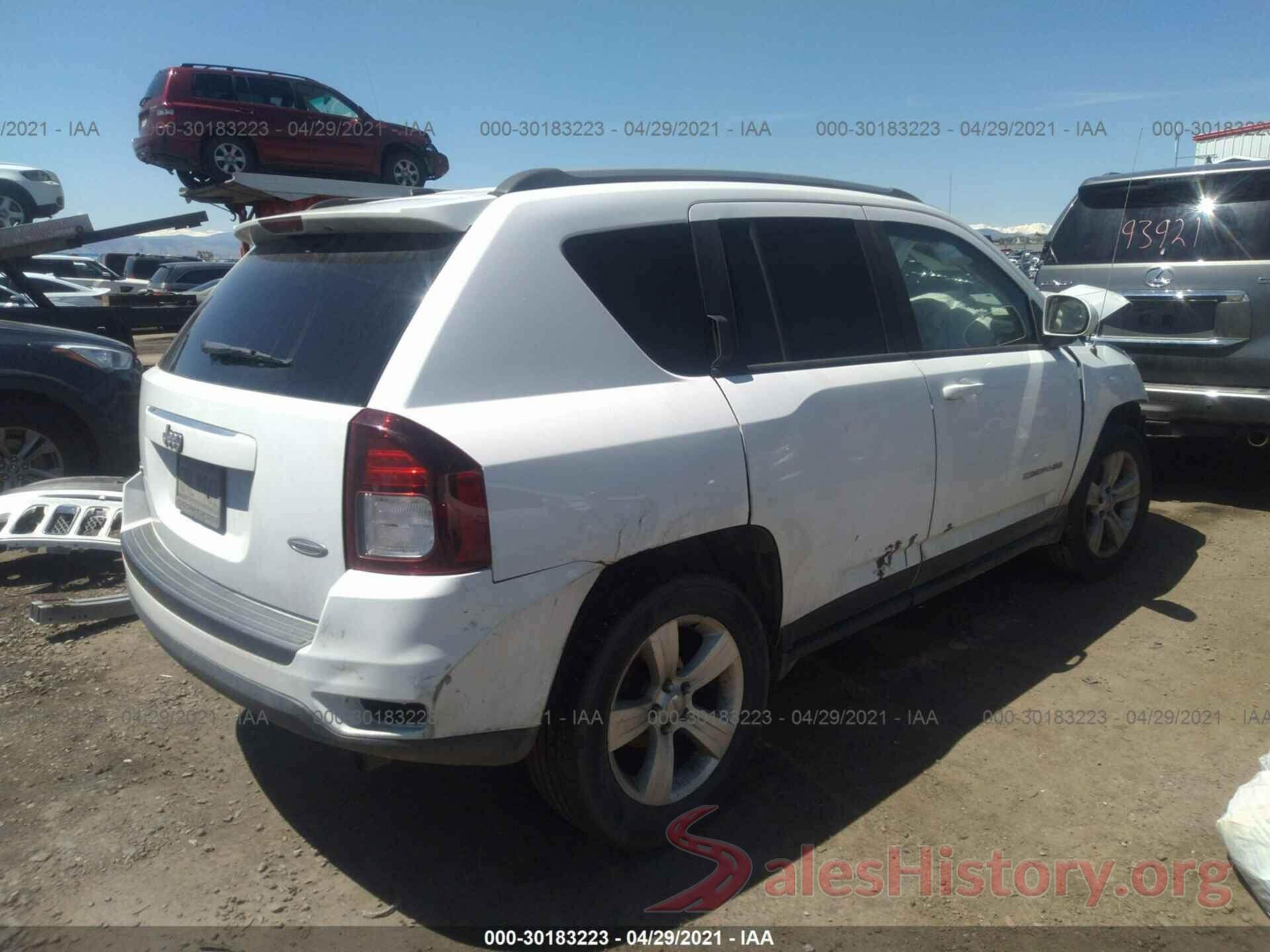 1C4NJDEB9HD162282 2017 JEEP COMPASS