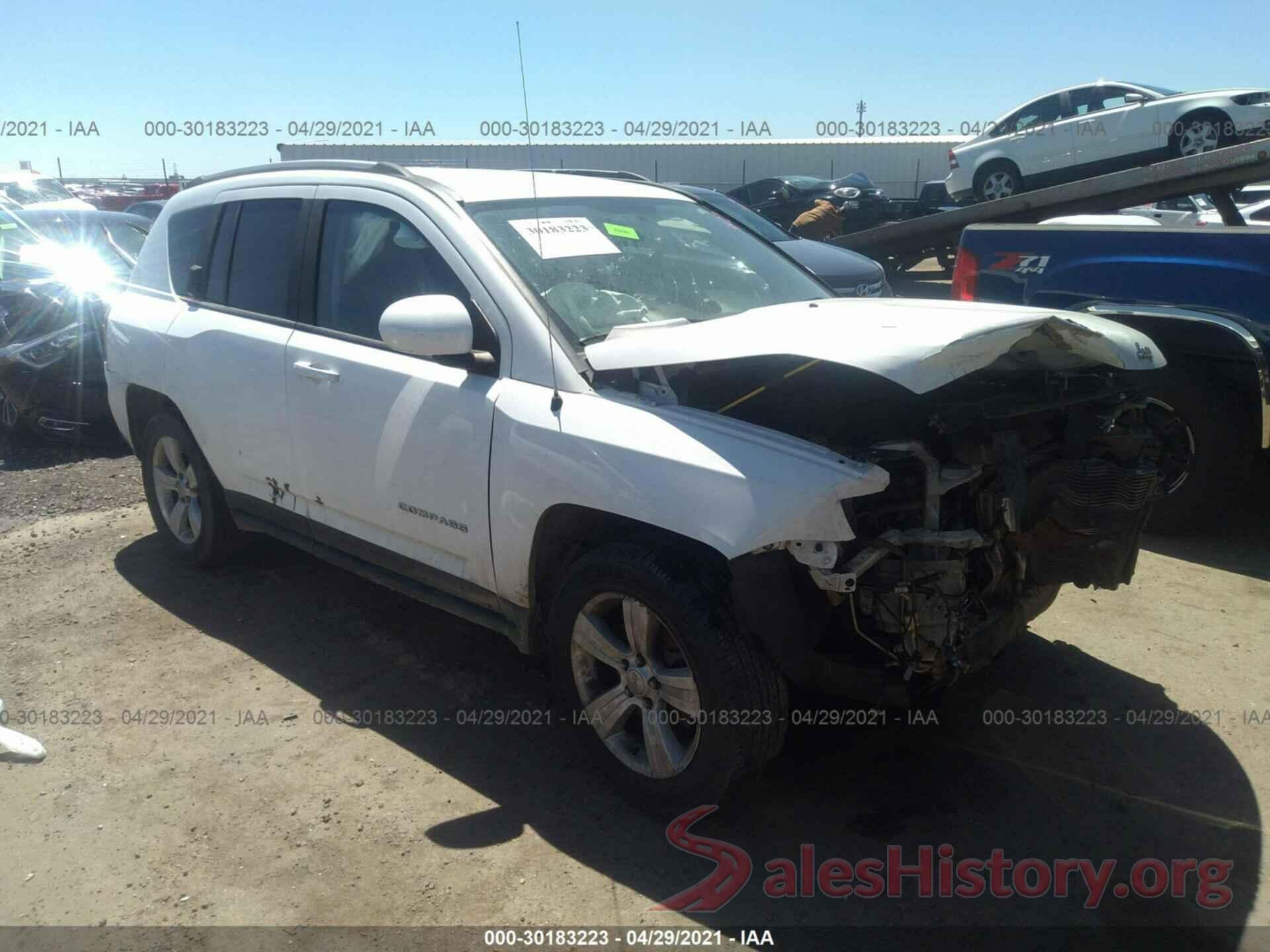 1C4NJDEB9HD162282 2017 JEEP COMPASS