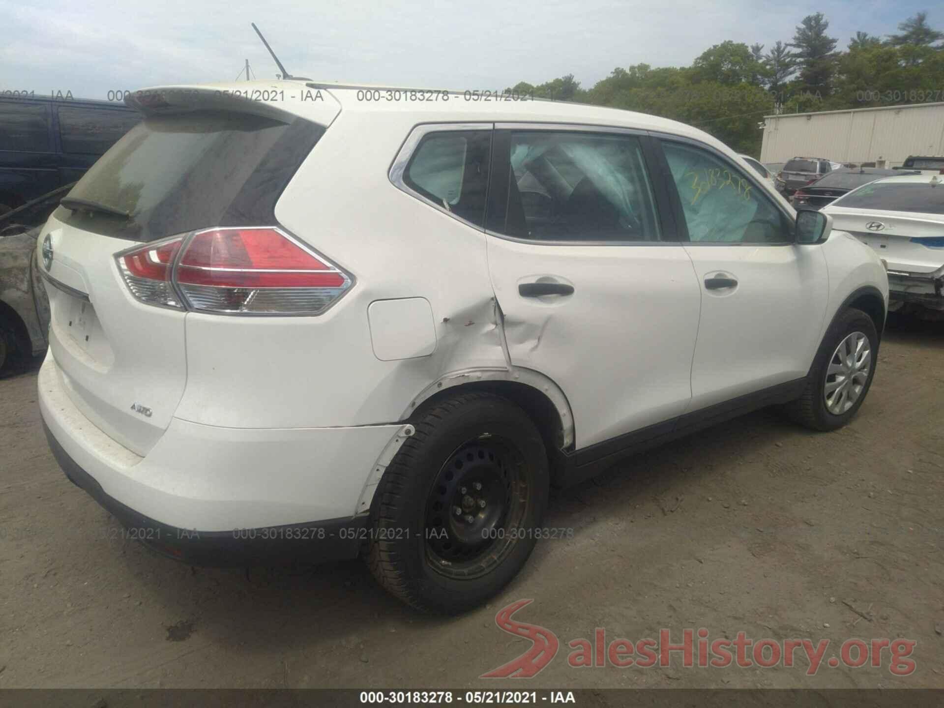 5N1AT2MV1GC777644 2016 NISSAN ROGUE