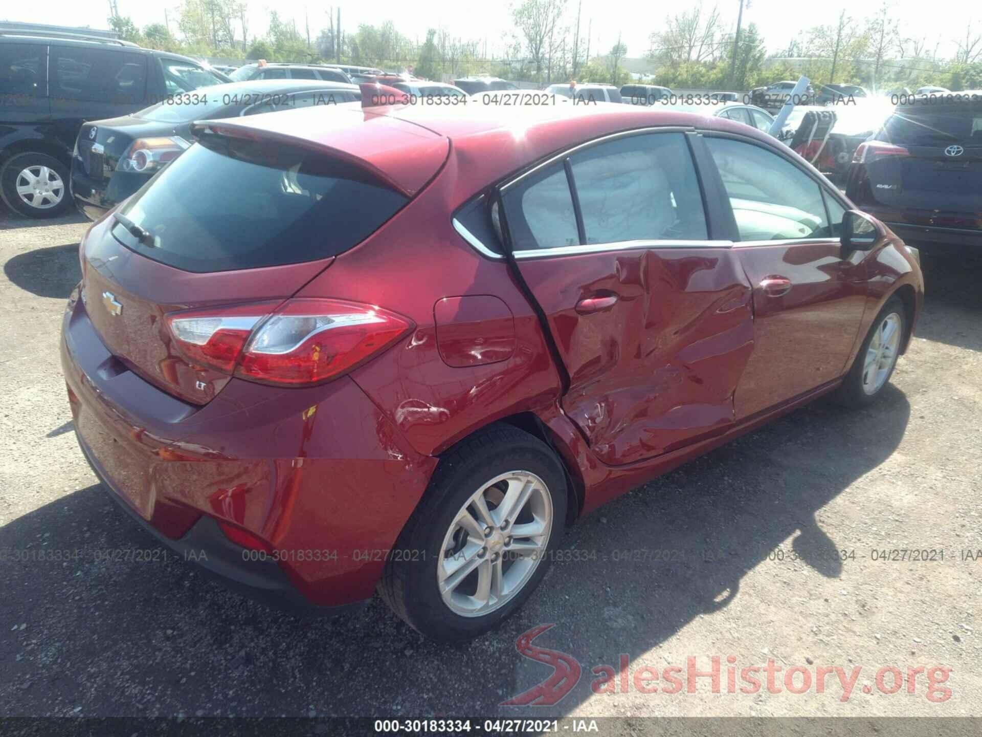 3G1BE6SM1JS602342 2018 CHEVROLET CRUZE