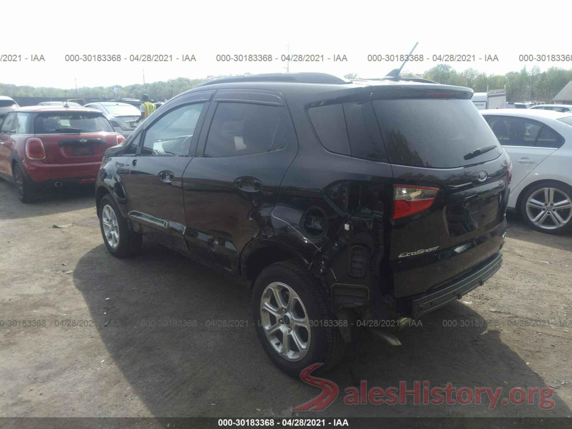 MAJ6S3GL7LC347761 2020 FORD ECOSPORT