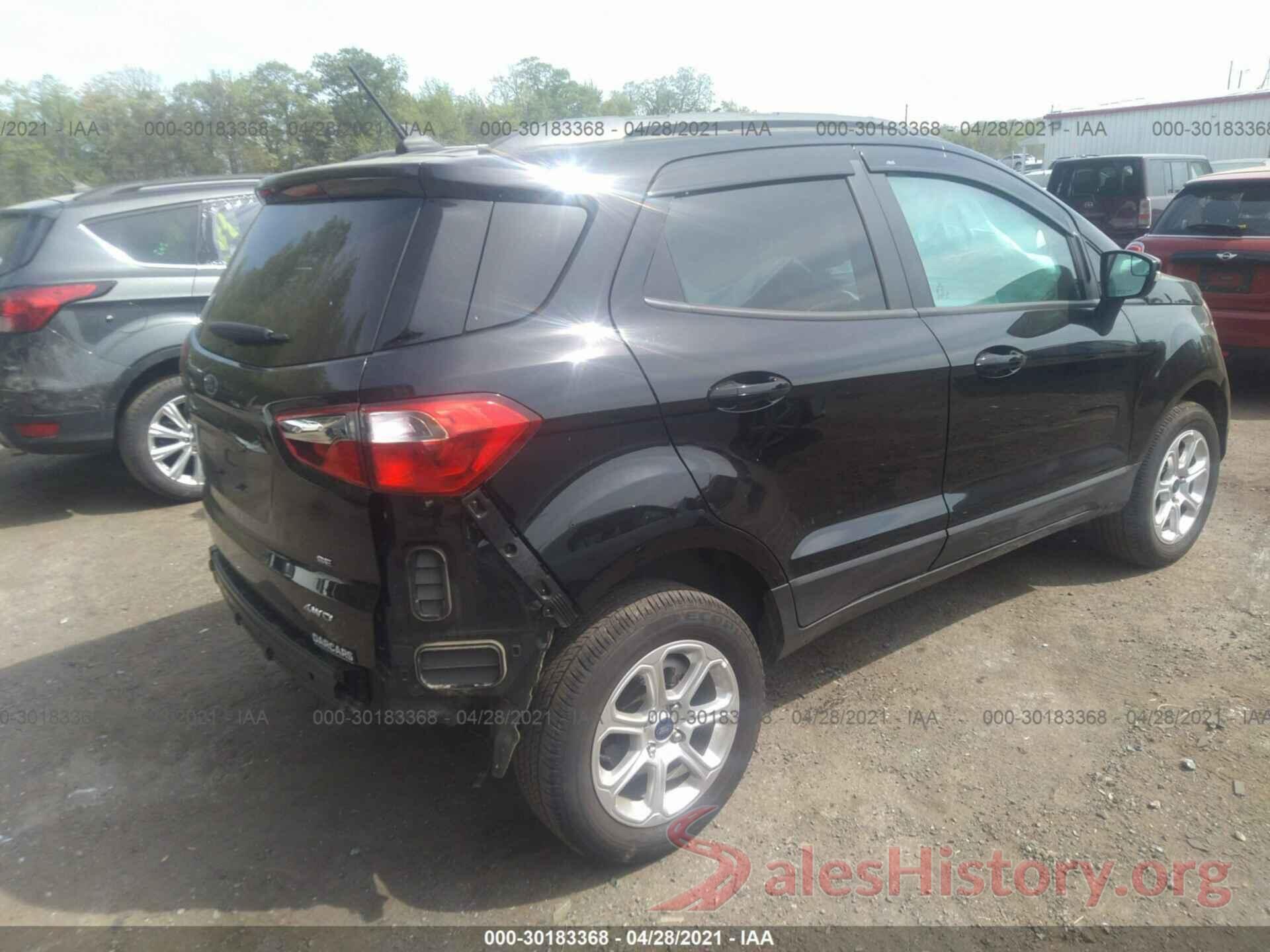 MAJ6S3GL7LC347761 2020 FORD ECOSPORT