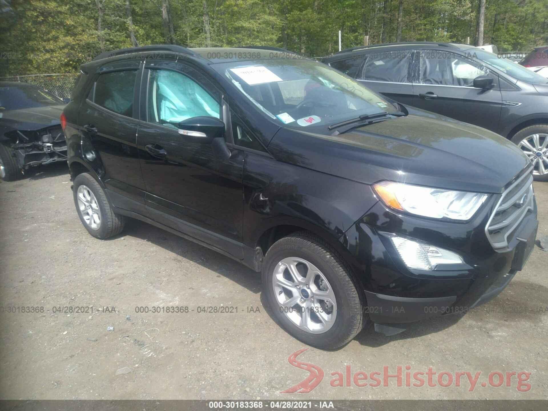 MAJ6S3GL7LC347761 2020 FORD ECOSPORT