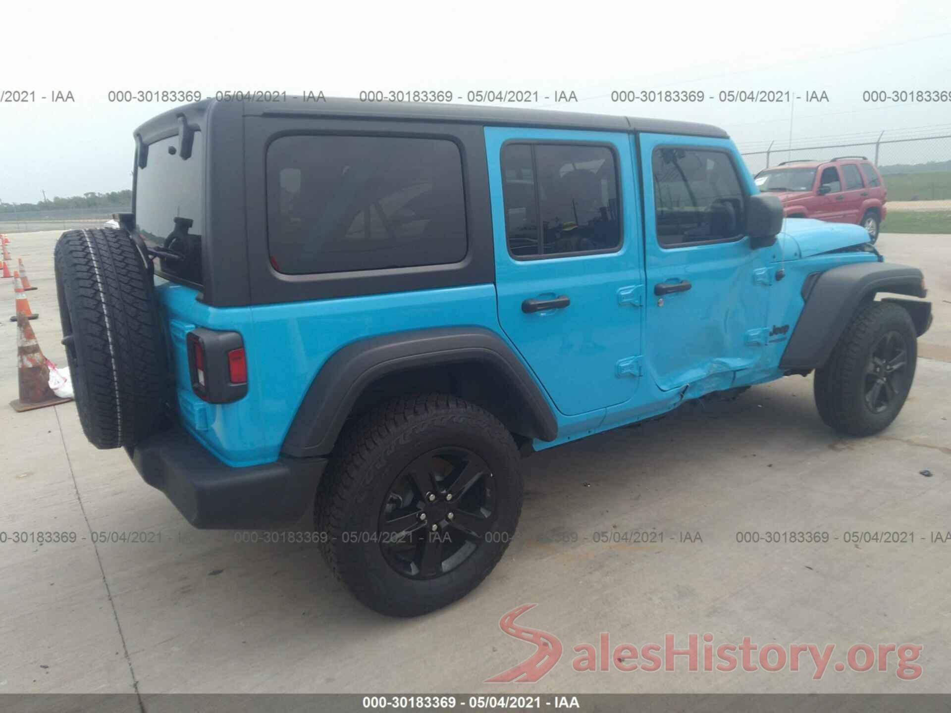 1C4HJXDNXMW590581 2021 JEEP WRANGLER