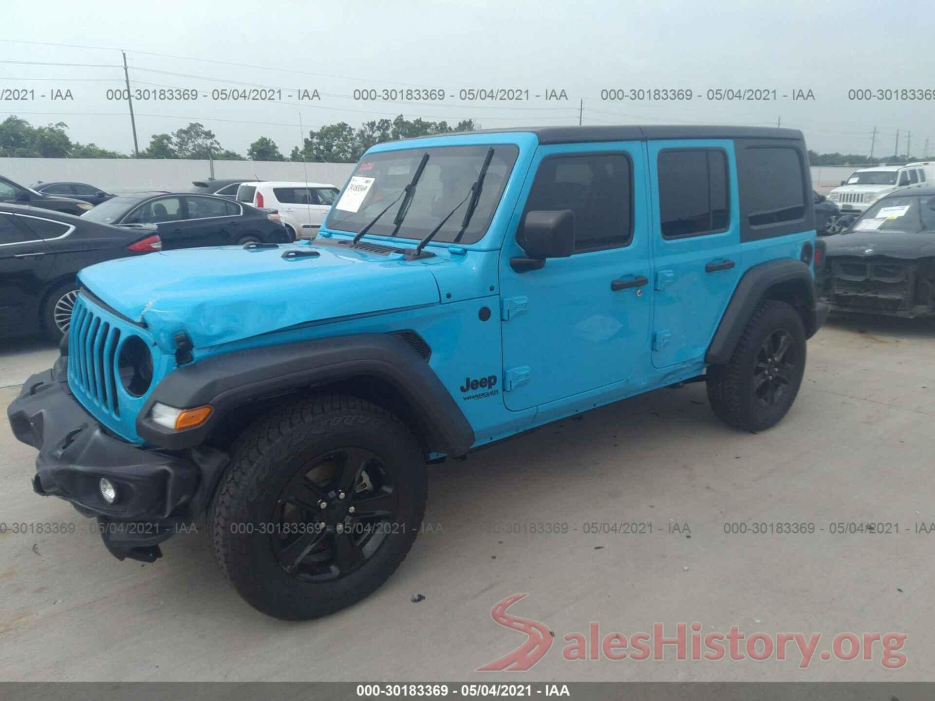 1C4HJXDNXMW590581 2021 JEEP WRANGLER