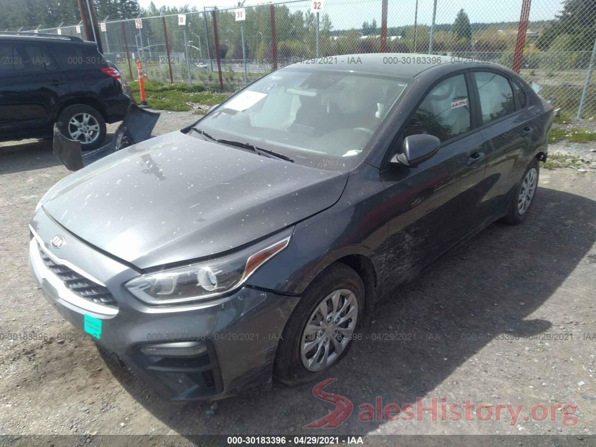 3KPF24AD1KE049988 2019 KIA FORTE