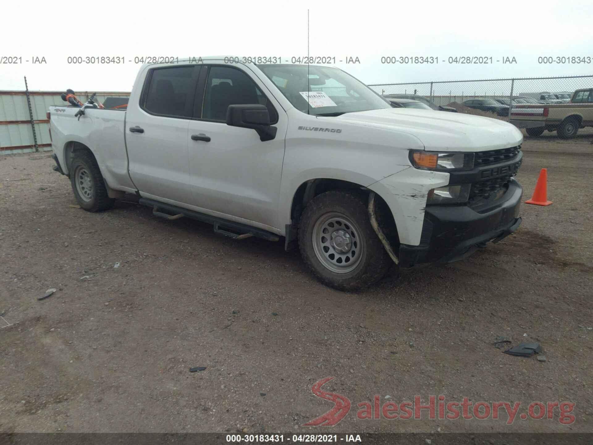 1GCUYAEF0KZ260717 2019 CHEVROLET SILVERADO 1500