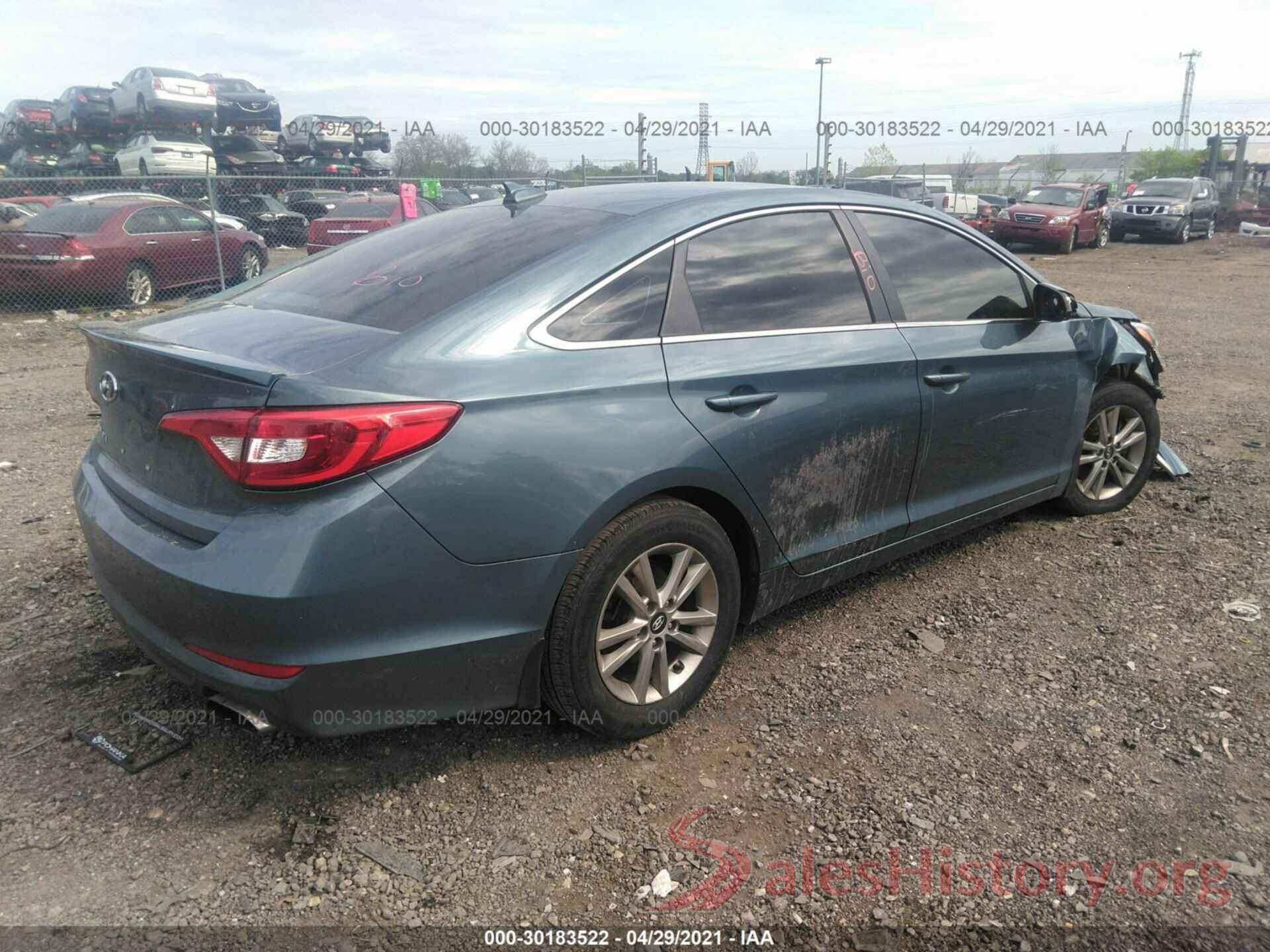 5NPE24AF1HH587527 2017 HYUNDAI SONATA