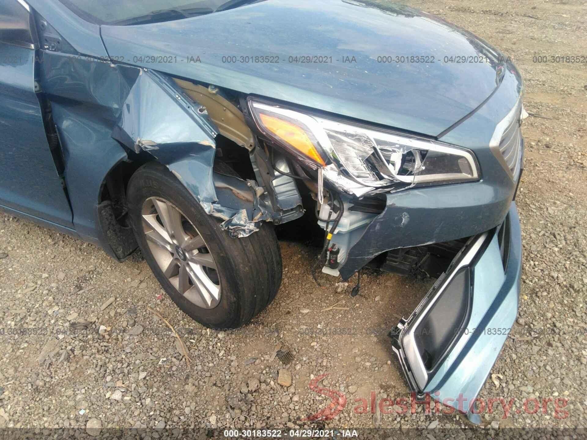 5NPE24AF1HH587527 2017 HYUNDAI SONATA