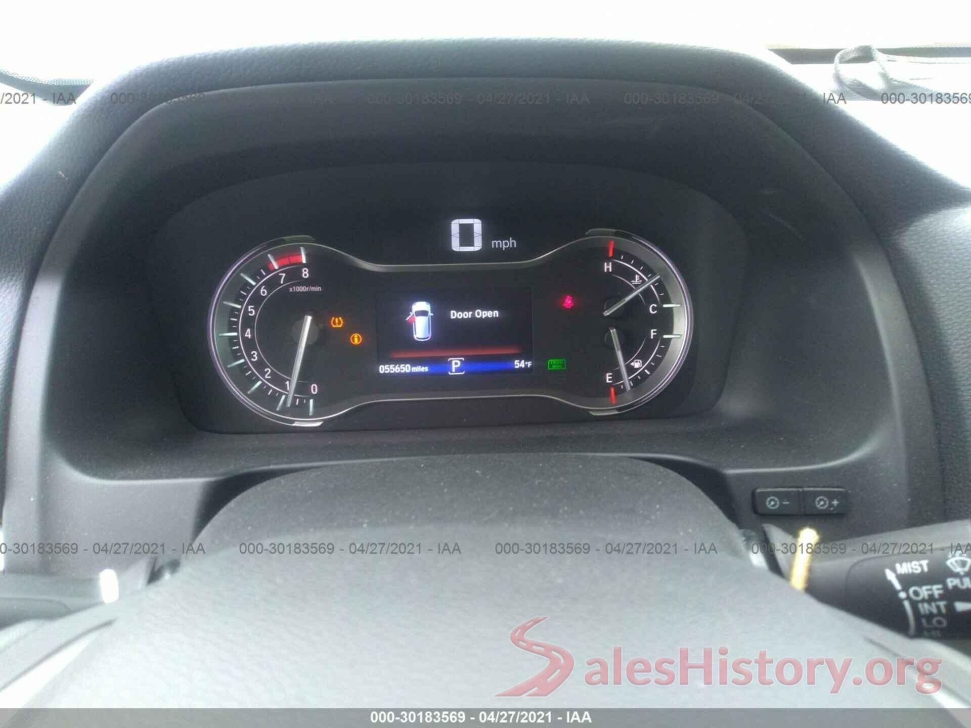 5FNYF6H54JB010554 2018 HONDA PILOT