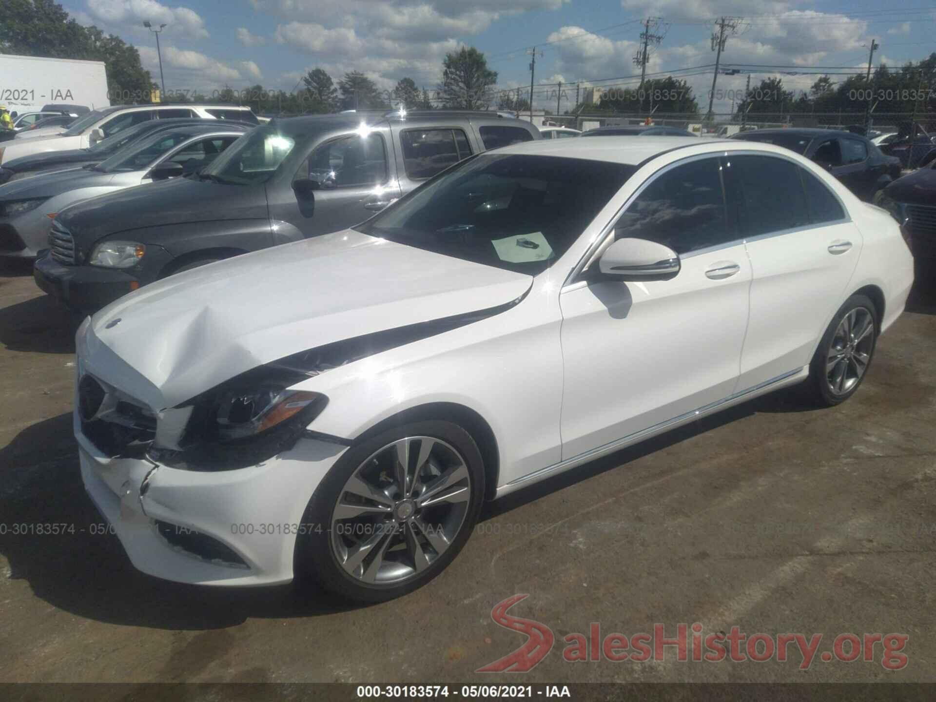 55SWF4JB7GU149838 2016 MERCEDES-BENZ C-CLASS