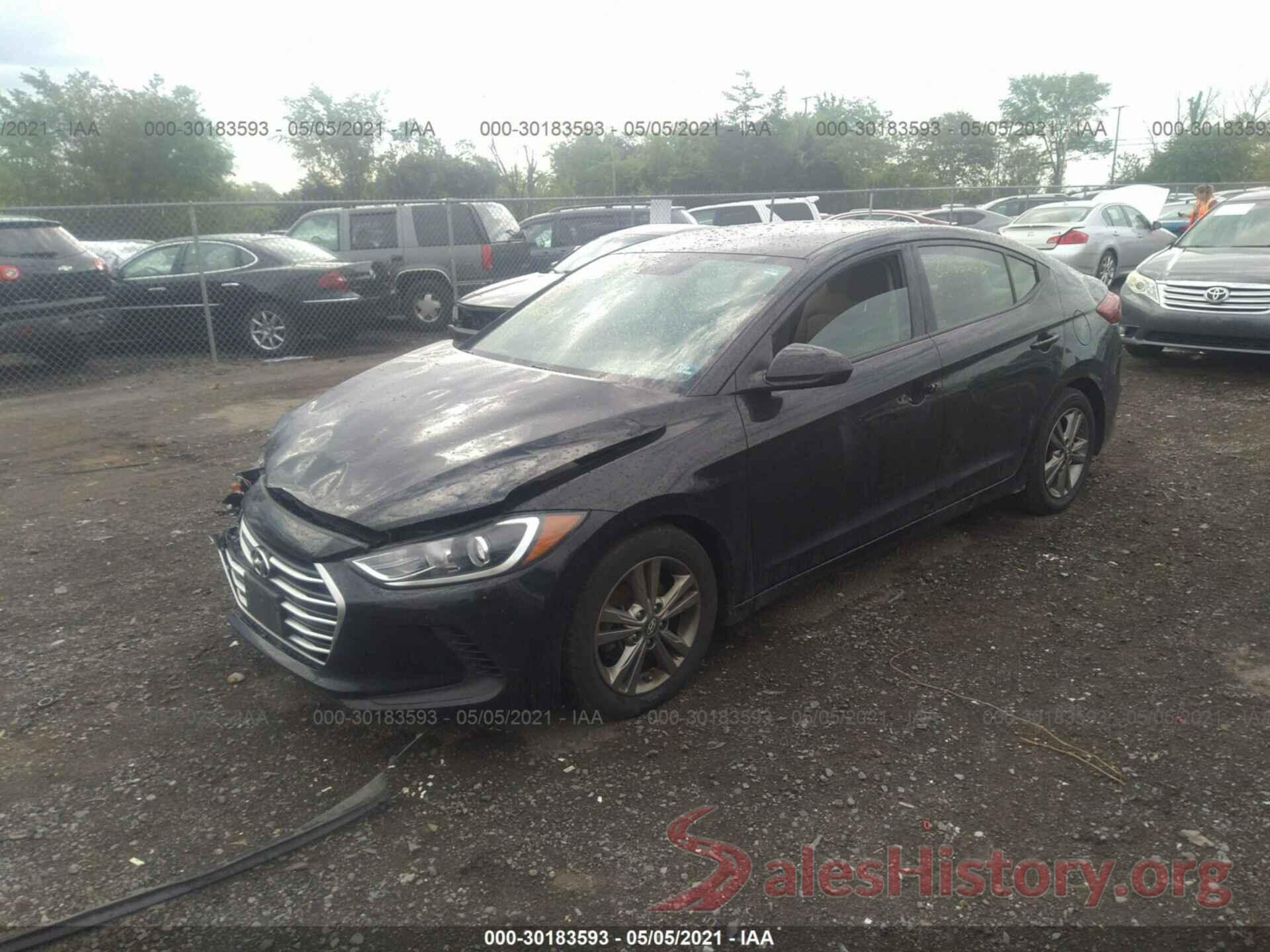 5NPD84LF9HH103899 2017 HYUNDAI ELANTRA