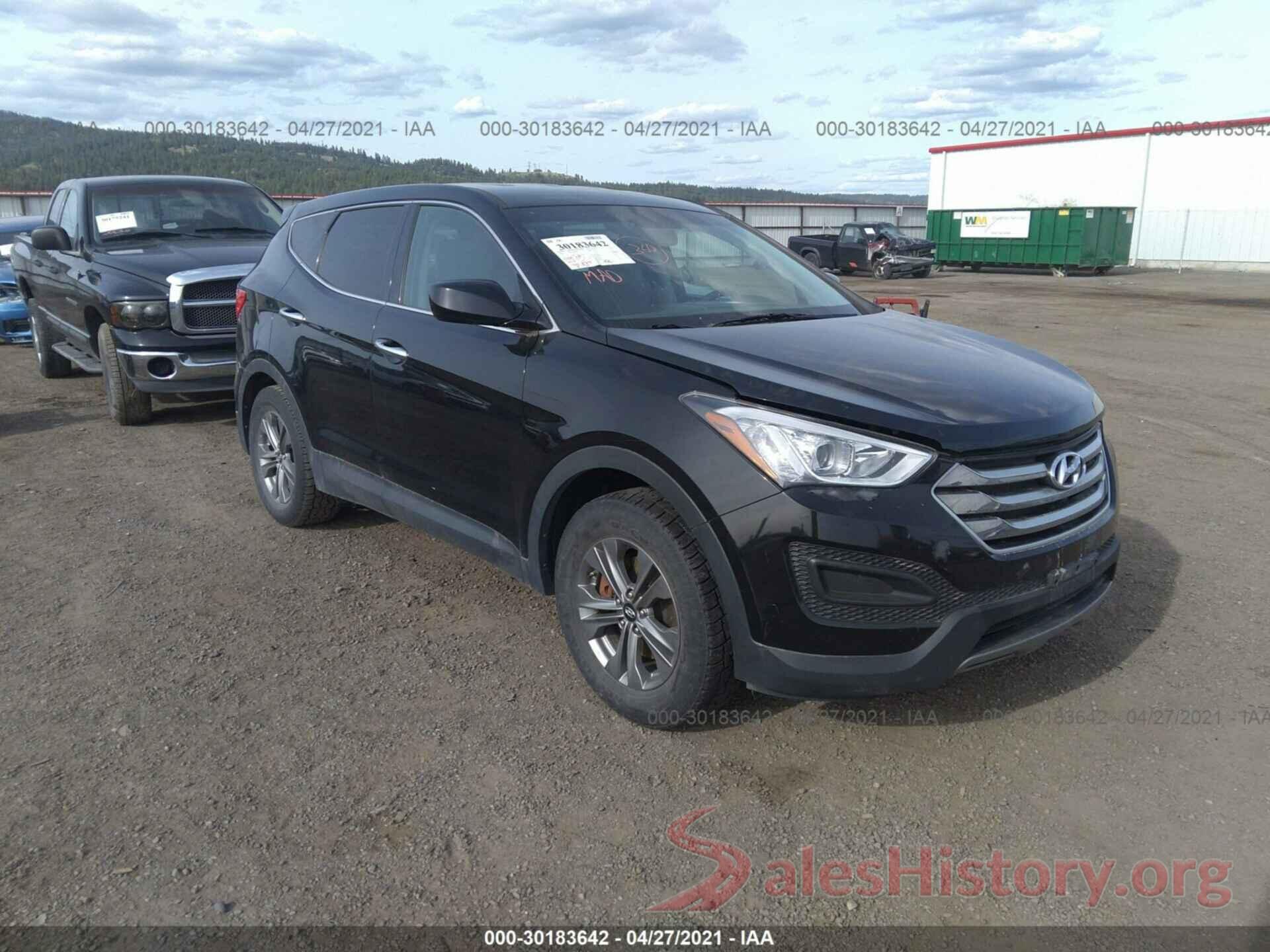 5XYZTDLB1GG369487 2016 HYUNDAI SANTA FE SPORT