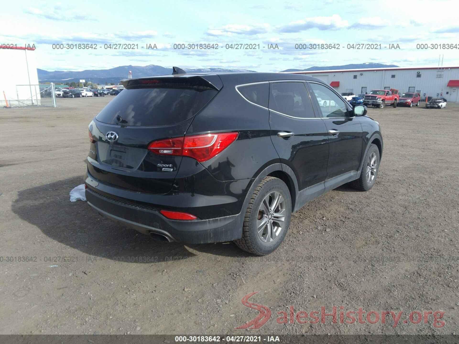 5XYZTDLB1GG369487 2016 HYUNDAI SANTA FE SPORT