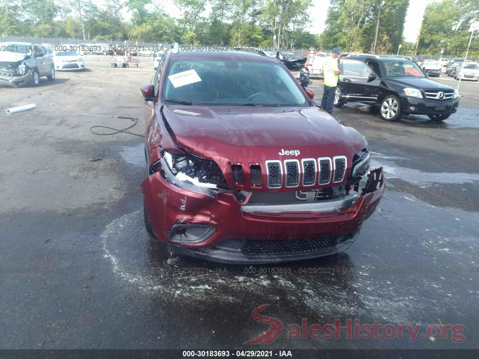 1C4PJLCB6KD370696 2019 JEEP CHEROKEE