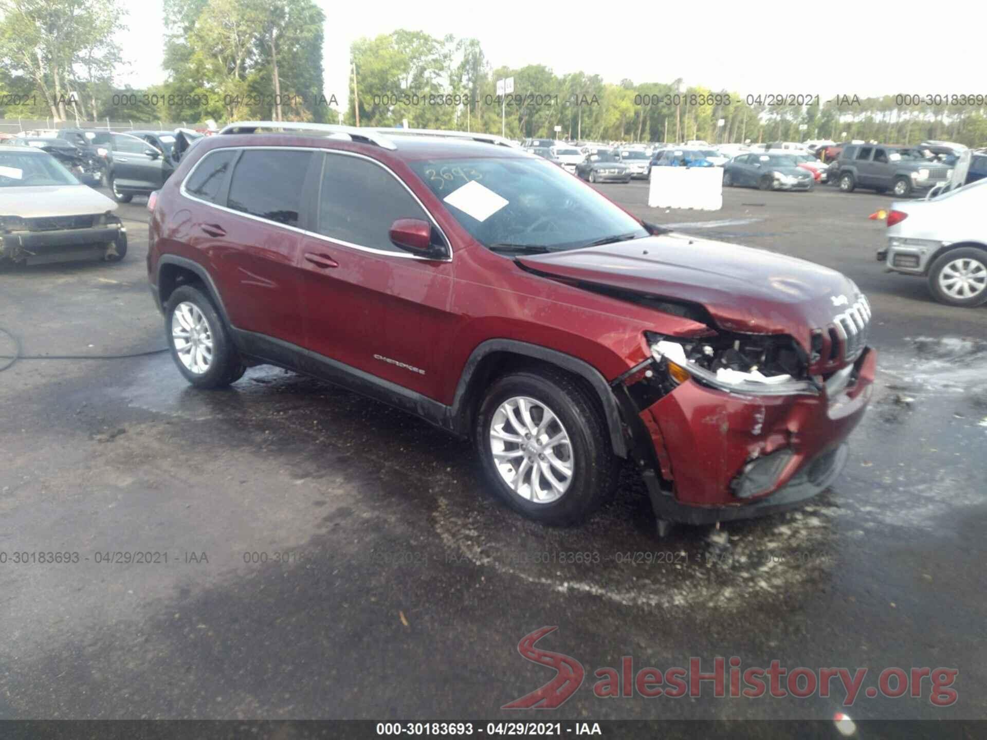 1C4PJLCB6KD370696 2019 JEEP CHEROKEE