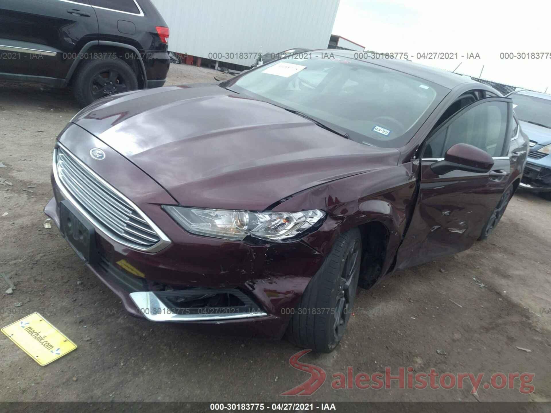 3FA6P0HD1JR267071 2018 FORD FUSION