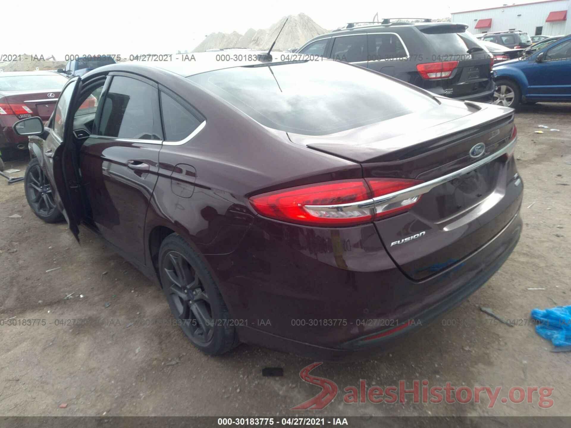 3FA6P0HD1JR267071 2018 FORD FUSION