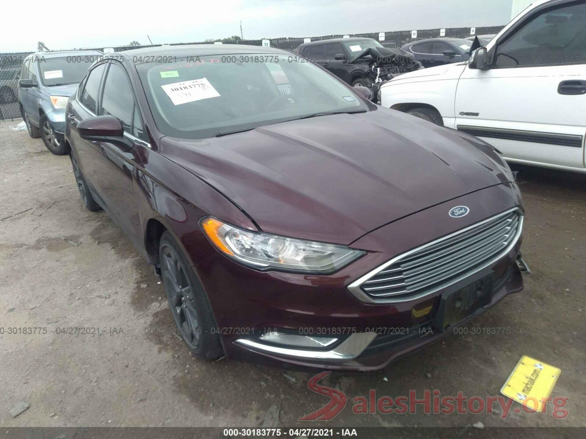 3FA6P0HD1JR267071 2018 FORD FUSION