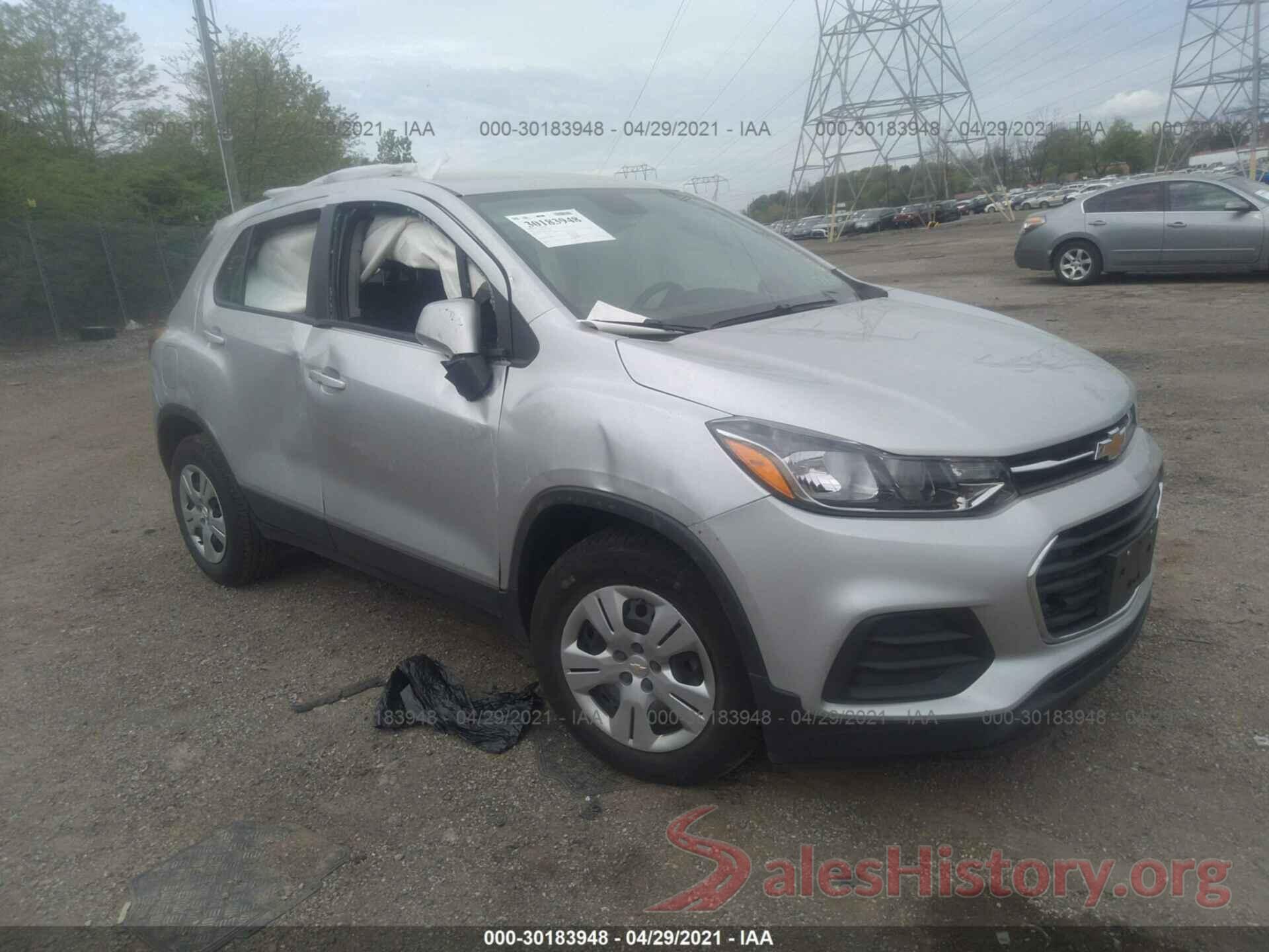 3GNCJKSBXKL140347 2019 CHEVROLET TRAX