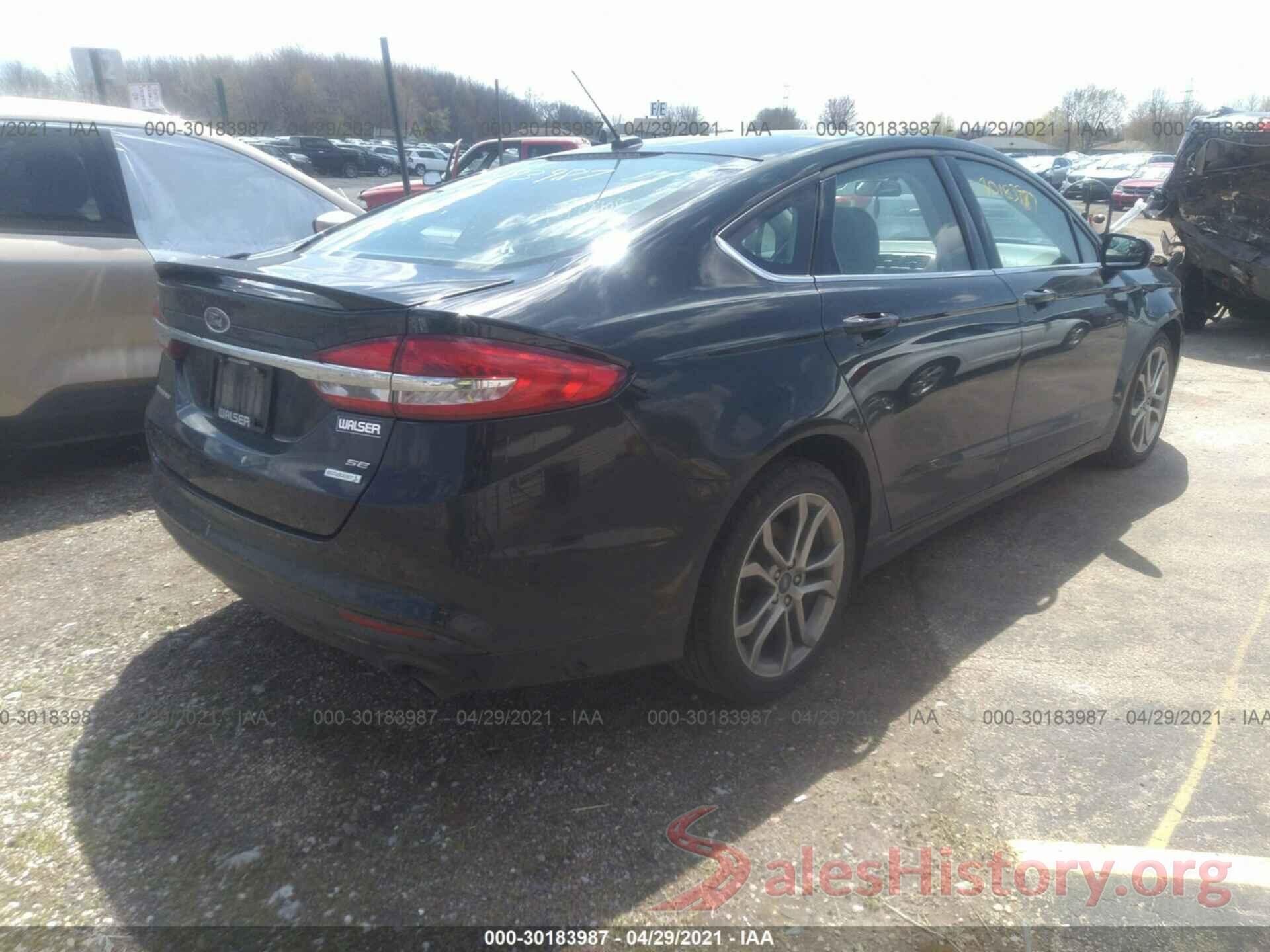 3FA6P0HD6HR252611 2017 FORD FUSION