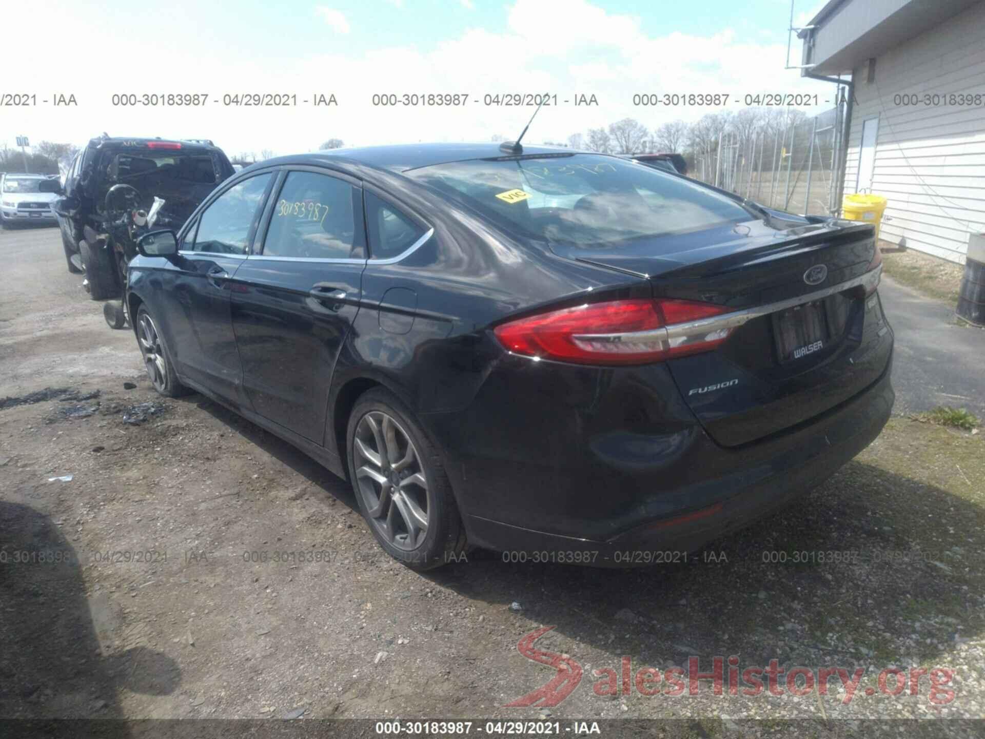 3FA6P0HD6HR252611 2017 FORD FUSION