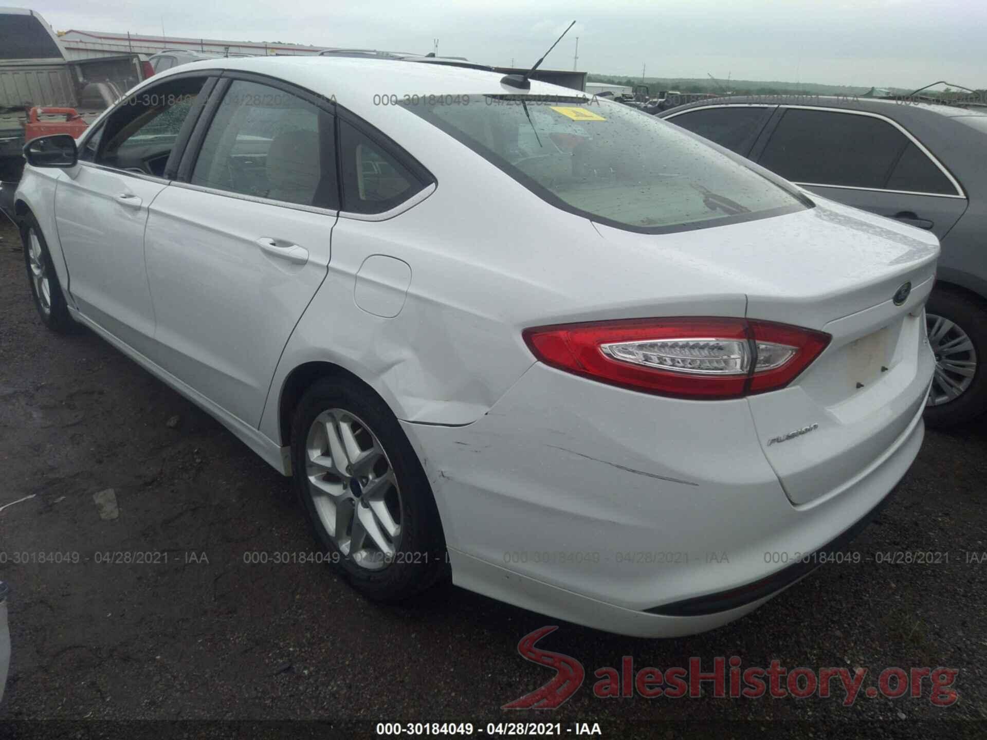 3FA6P0H77GR176731 2016 FORD FUSION