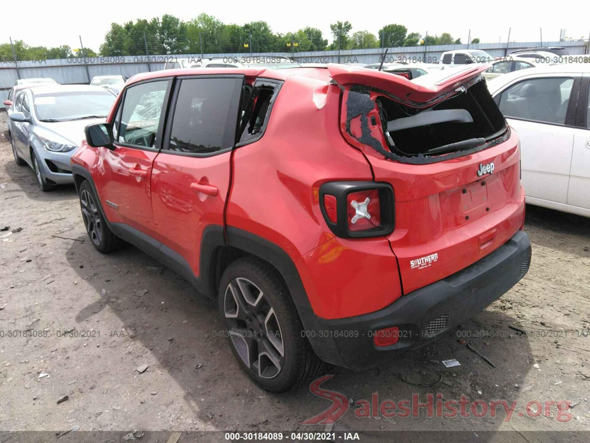 ZACNJAAB8LPM02014 2020 JEEP RENEGADE