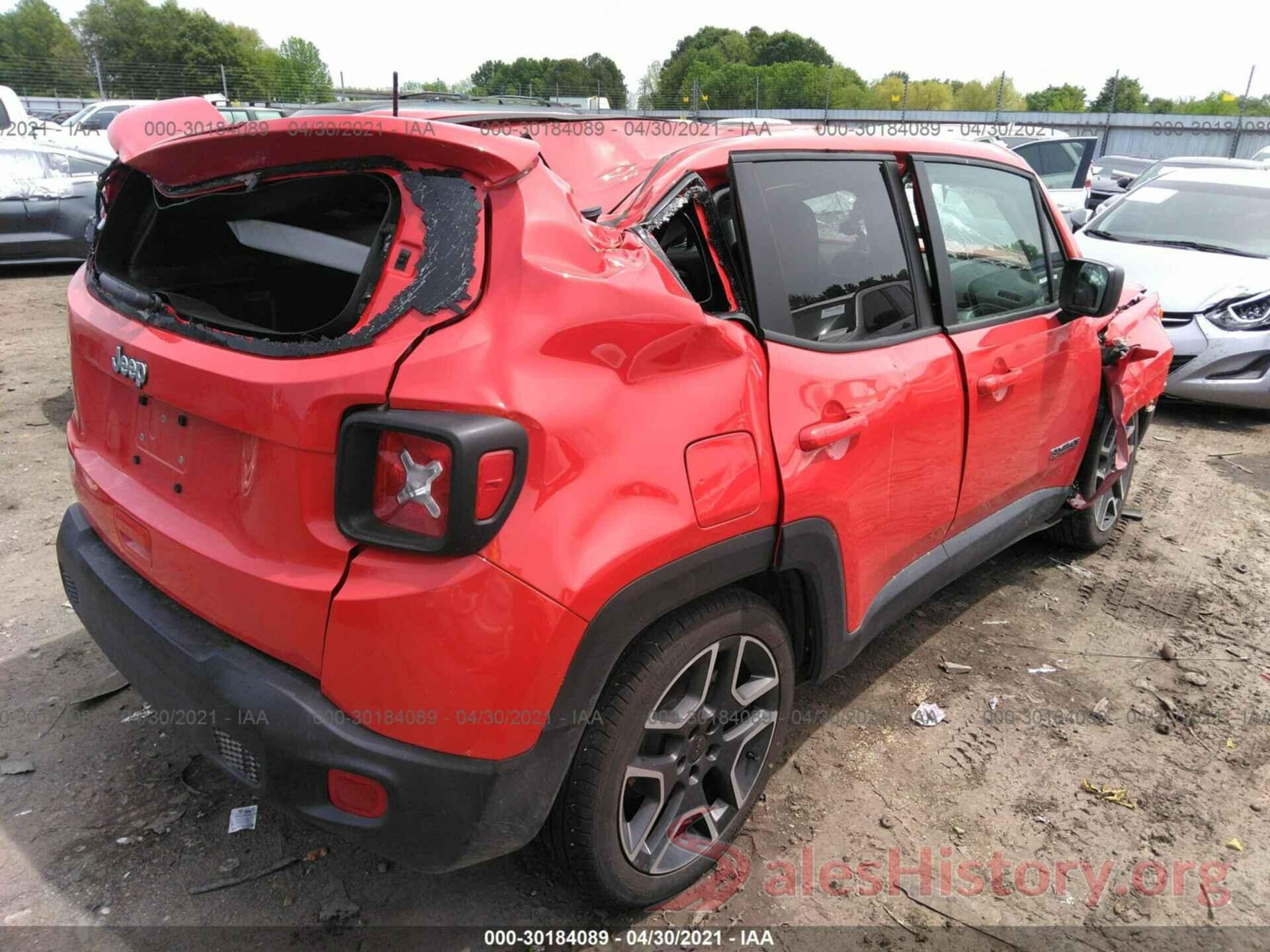 ZACNJAAB8LPM02014 2020 JEEP RENEGADE