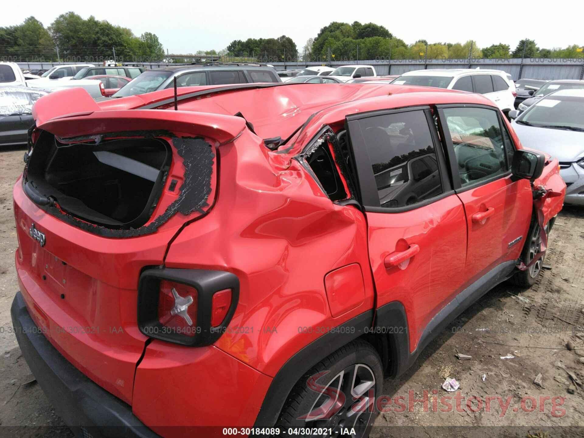 ZACNJAAB8LPM02014 2020 JEEP RENEGADE