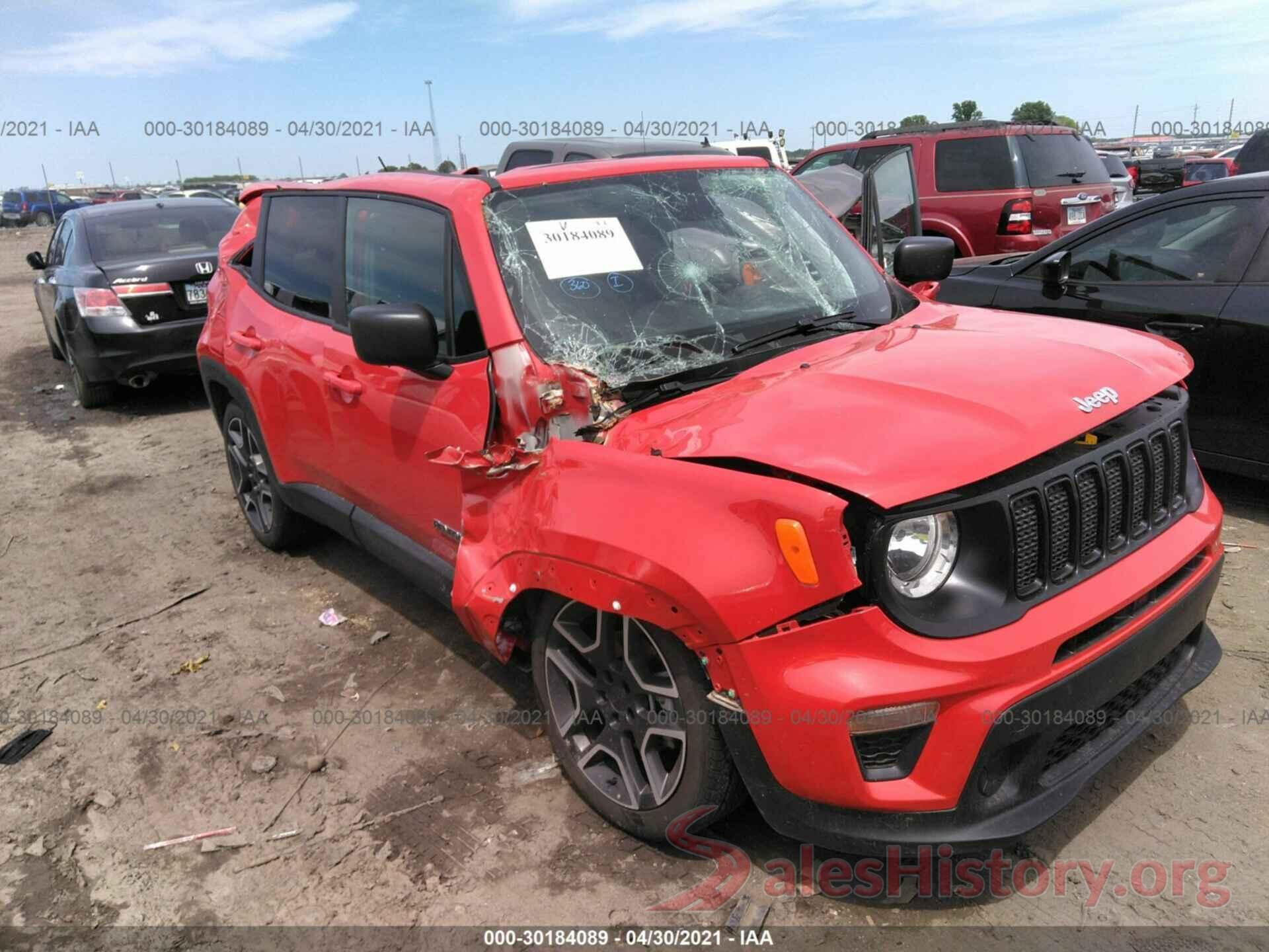 ZACNJAAB8LPM02014 2020 JEEP RENEGADE