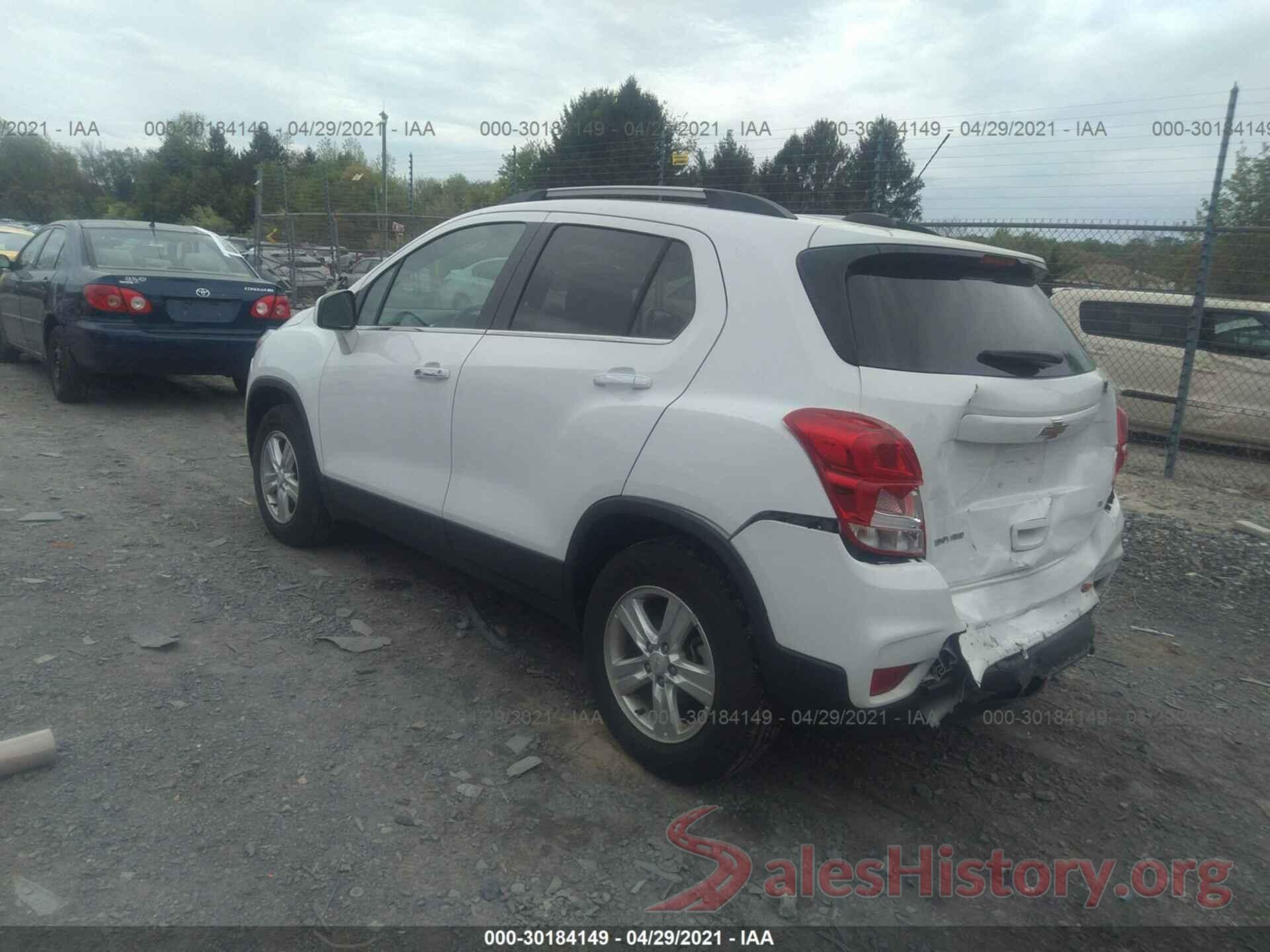 KL7CJPSBXKB751323 2019 CHEVROLET TRAX